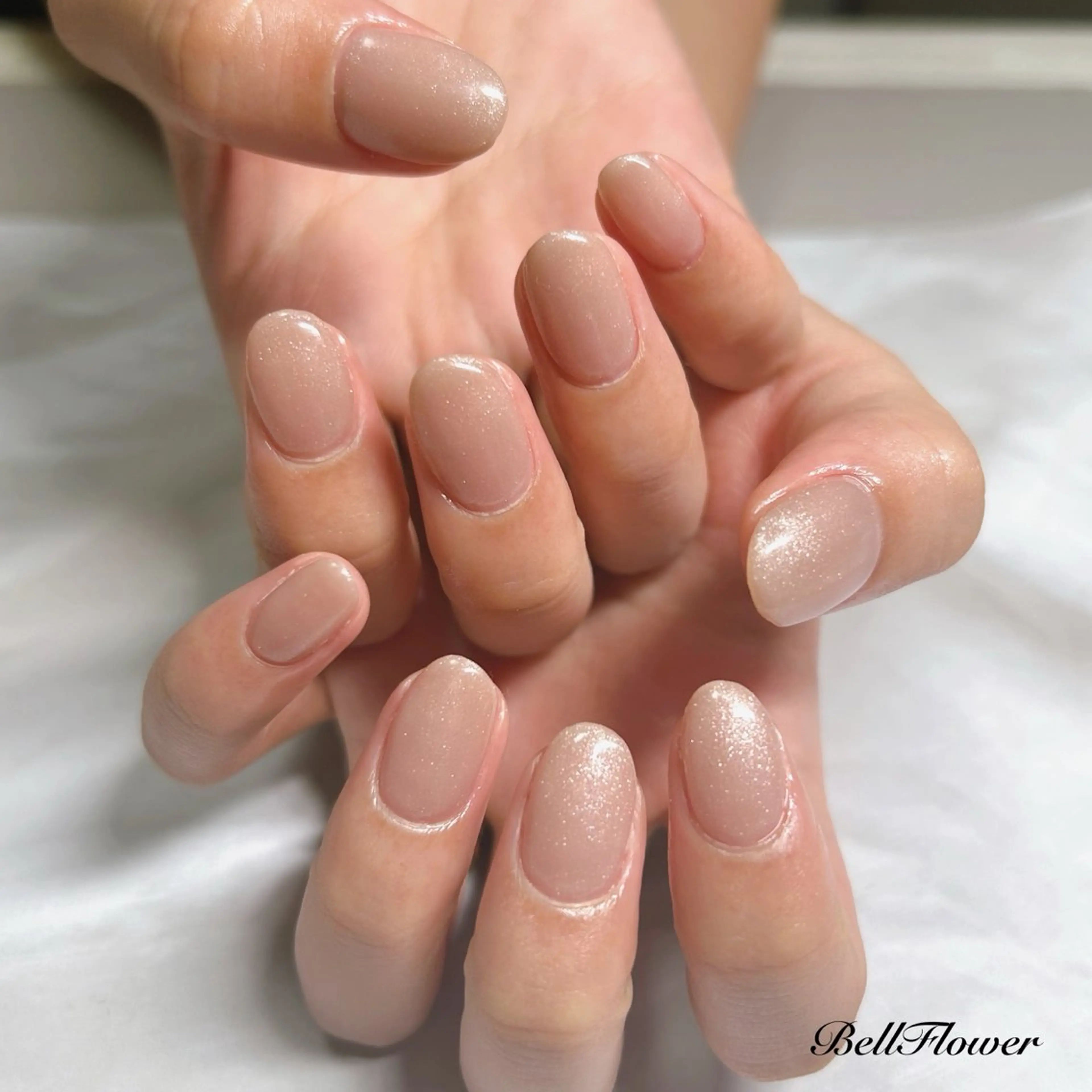 ネイル ハンドネイル Bell Flowerのネイルデザイン
