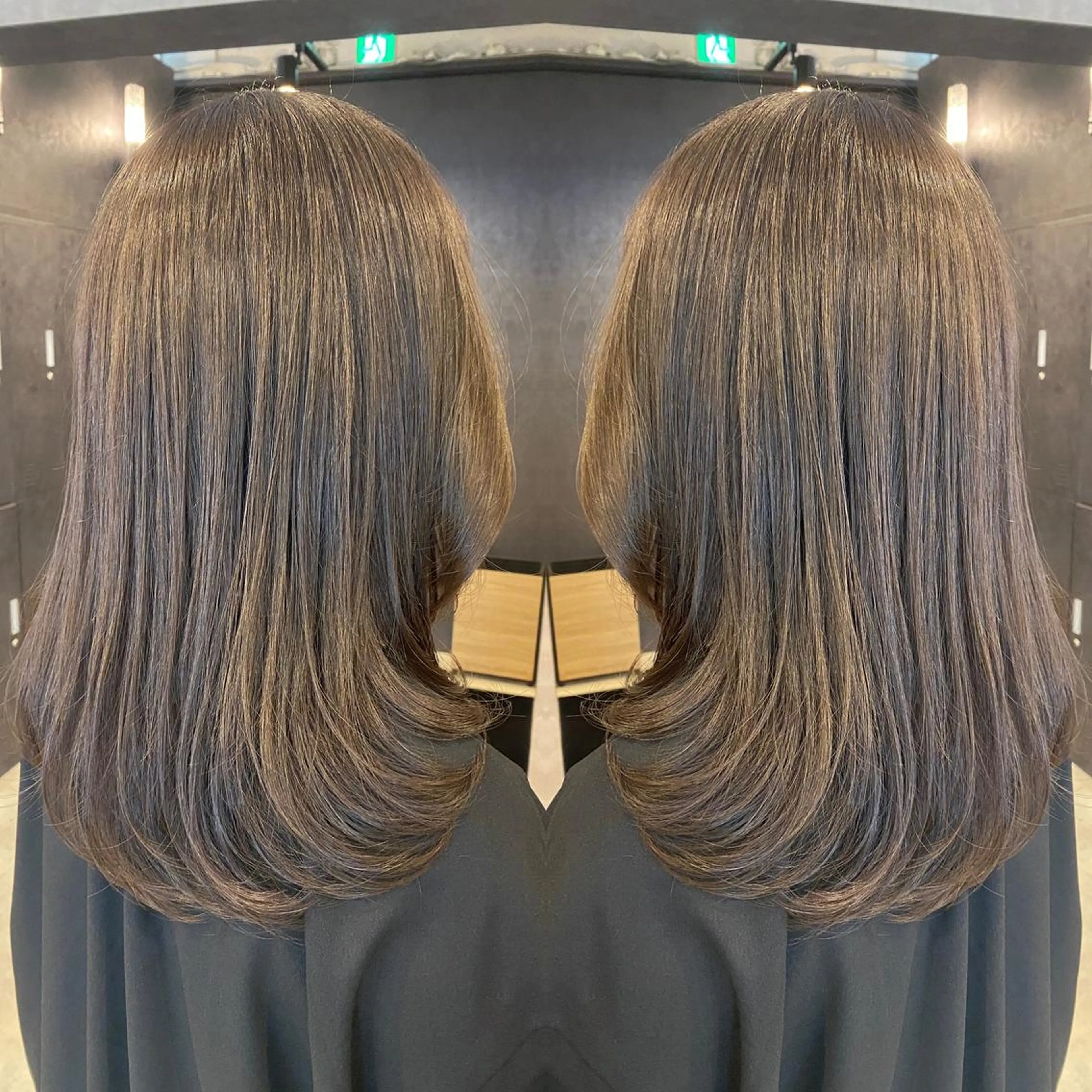 ロング カラー tocca 💜石田愛結💜のヘアスタイル