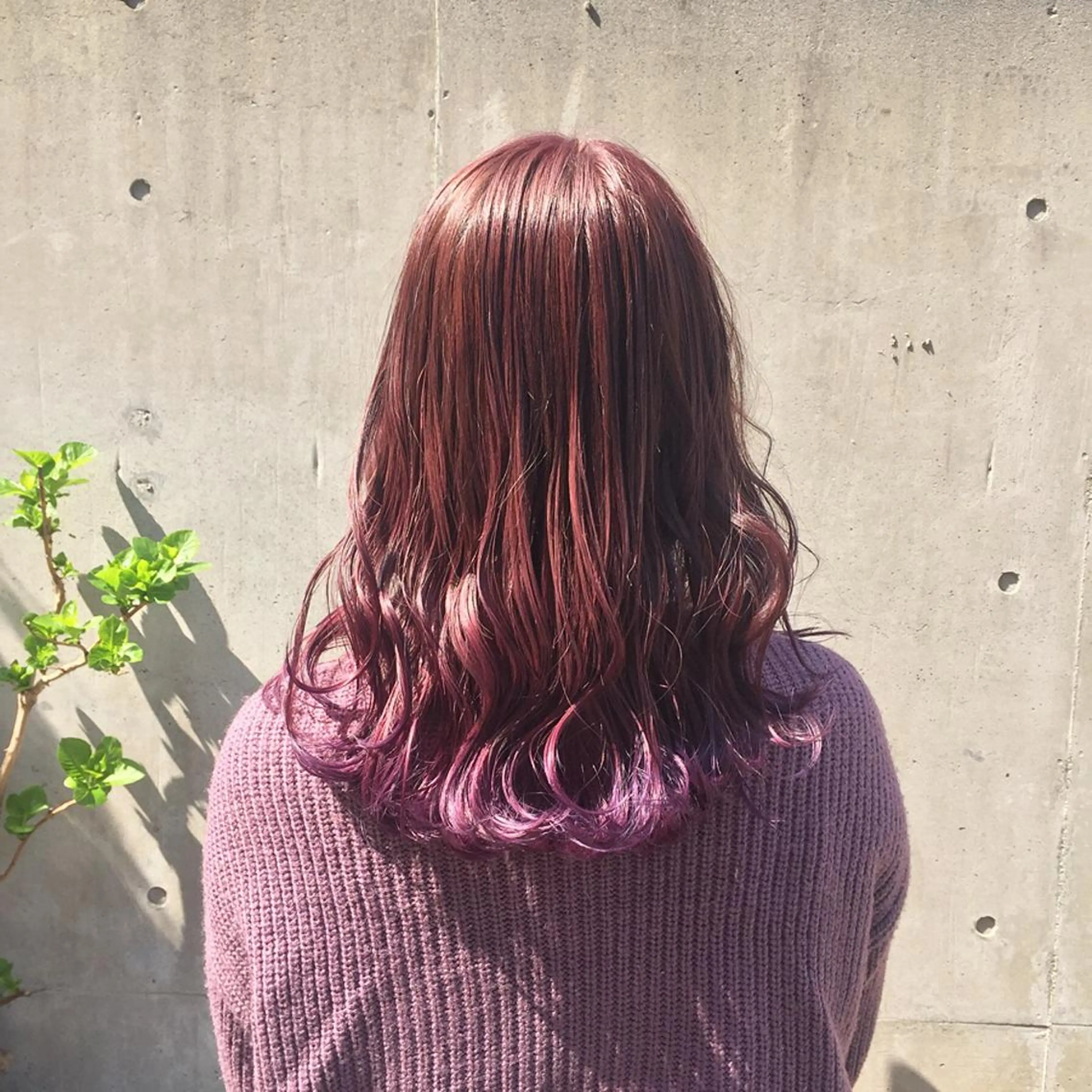 セミロング カラー 柔らかいcolor 🌿harukaのヘアスタイル