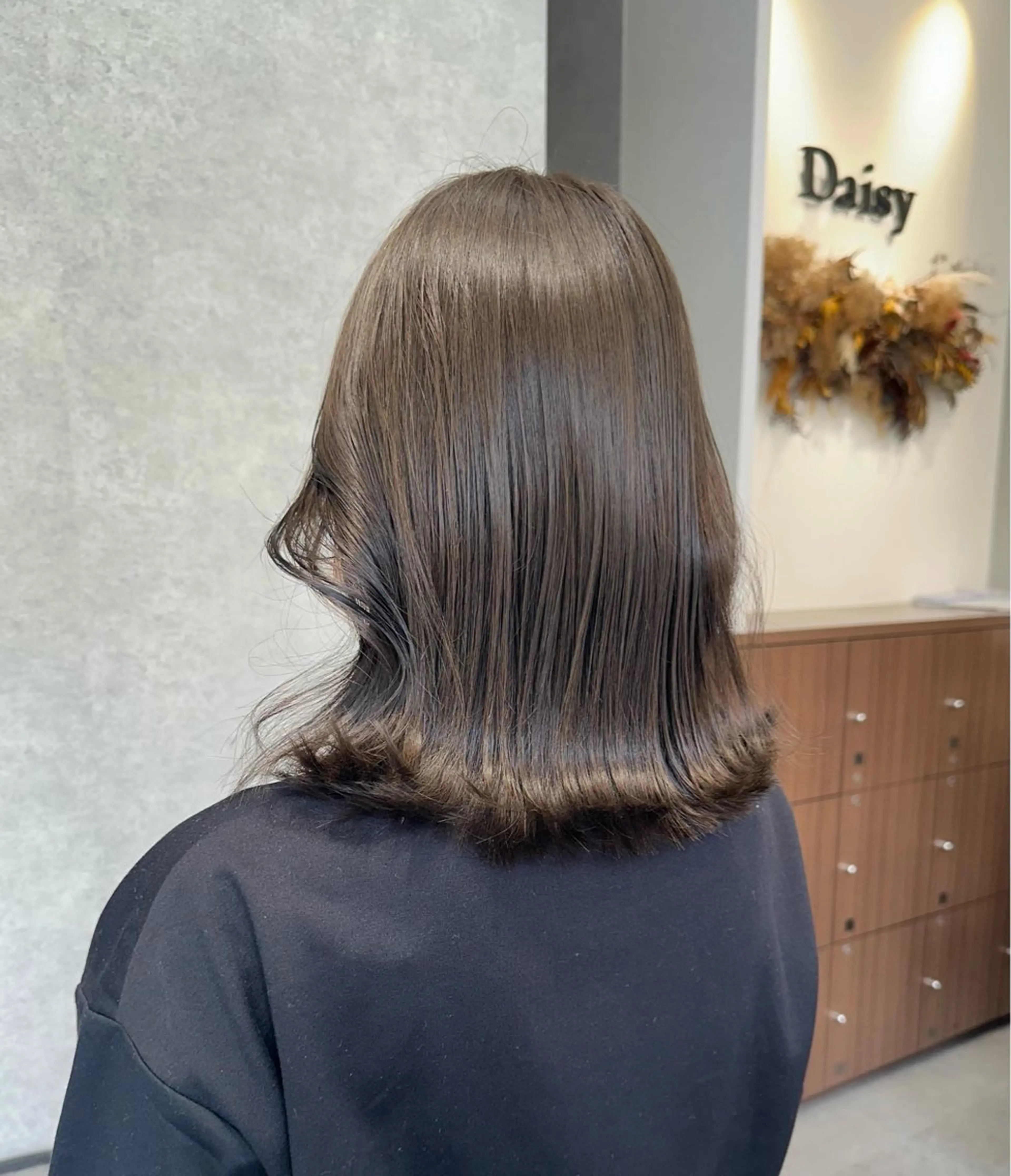 ミディアム Daisy🎀透け感 カラー🎀JUNAのヘアスタイル