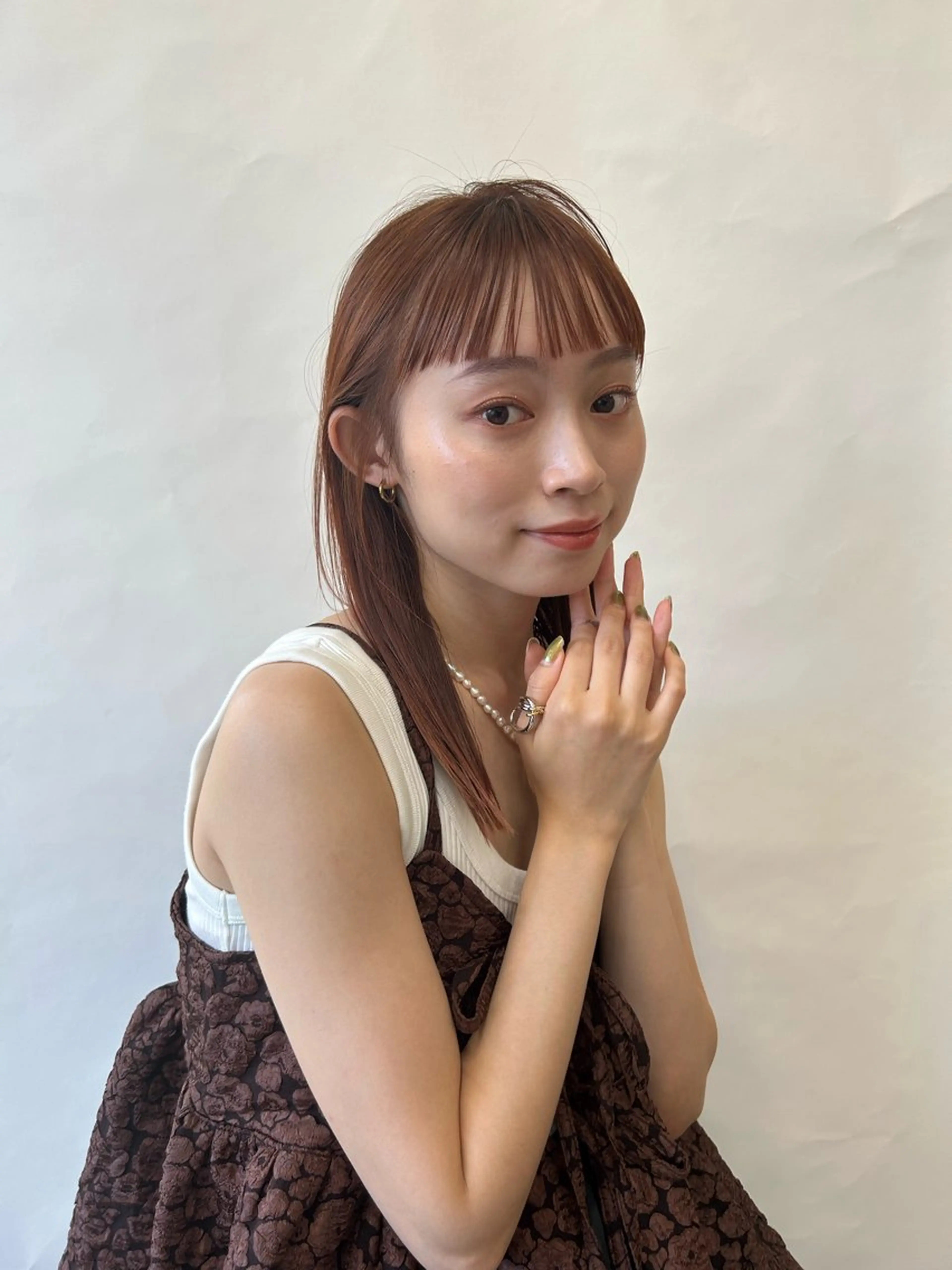 【🌈4月限定🌈】🍒透明感ブリーチダブルカラー🌹➕補修髪質改善トリートメント➕前髪カット➕marbb付き️🫧の写真