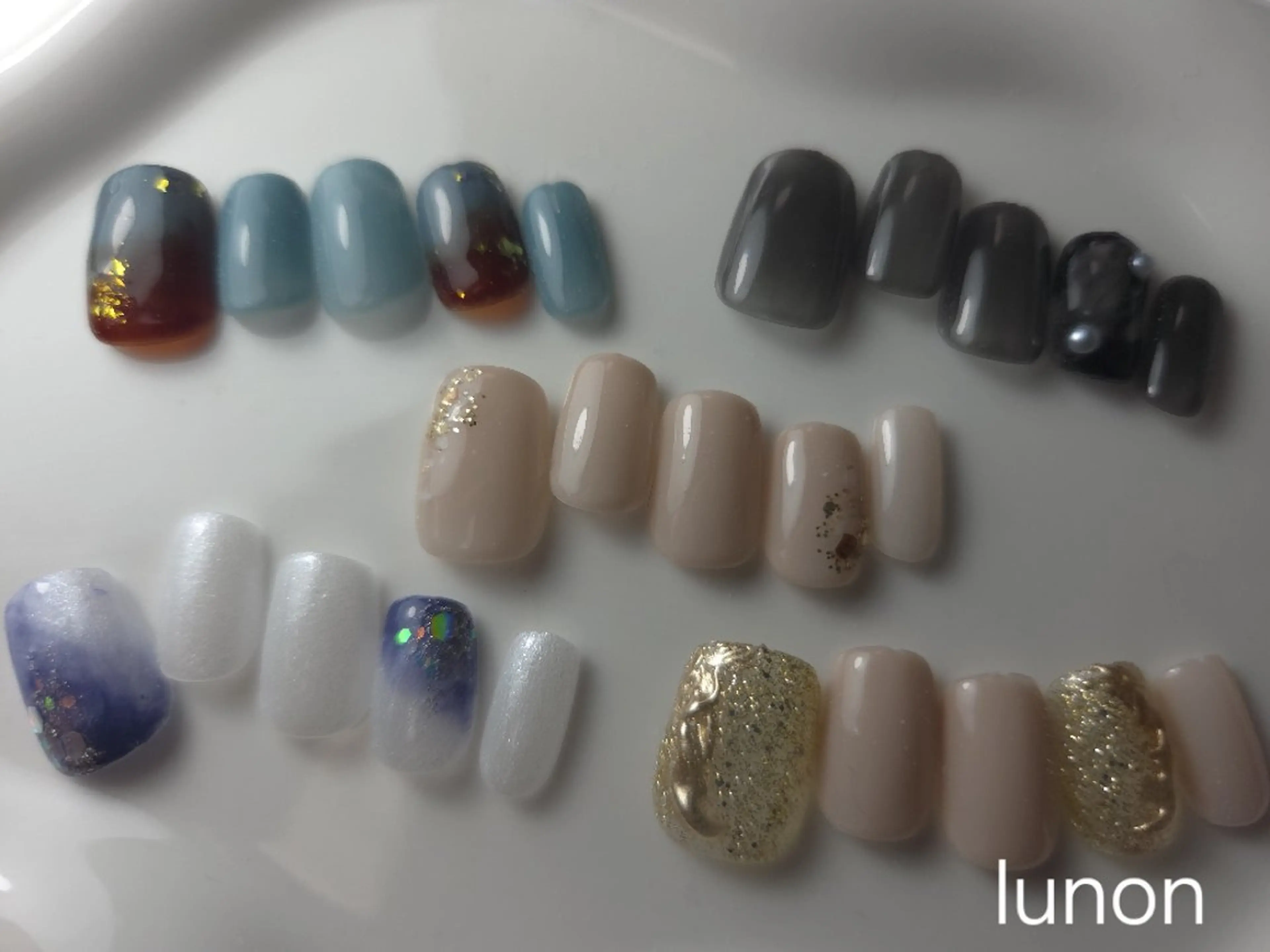 ネイル ニュアンスネイル シンプルネイル LUNON北浦和店 ルノンキタウラワテンのネイルデザイン