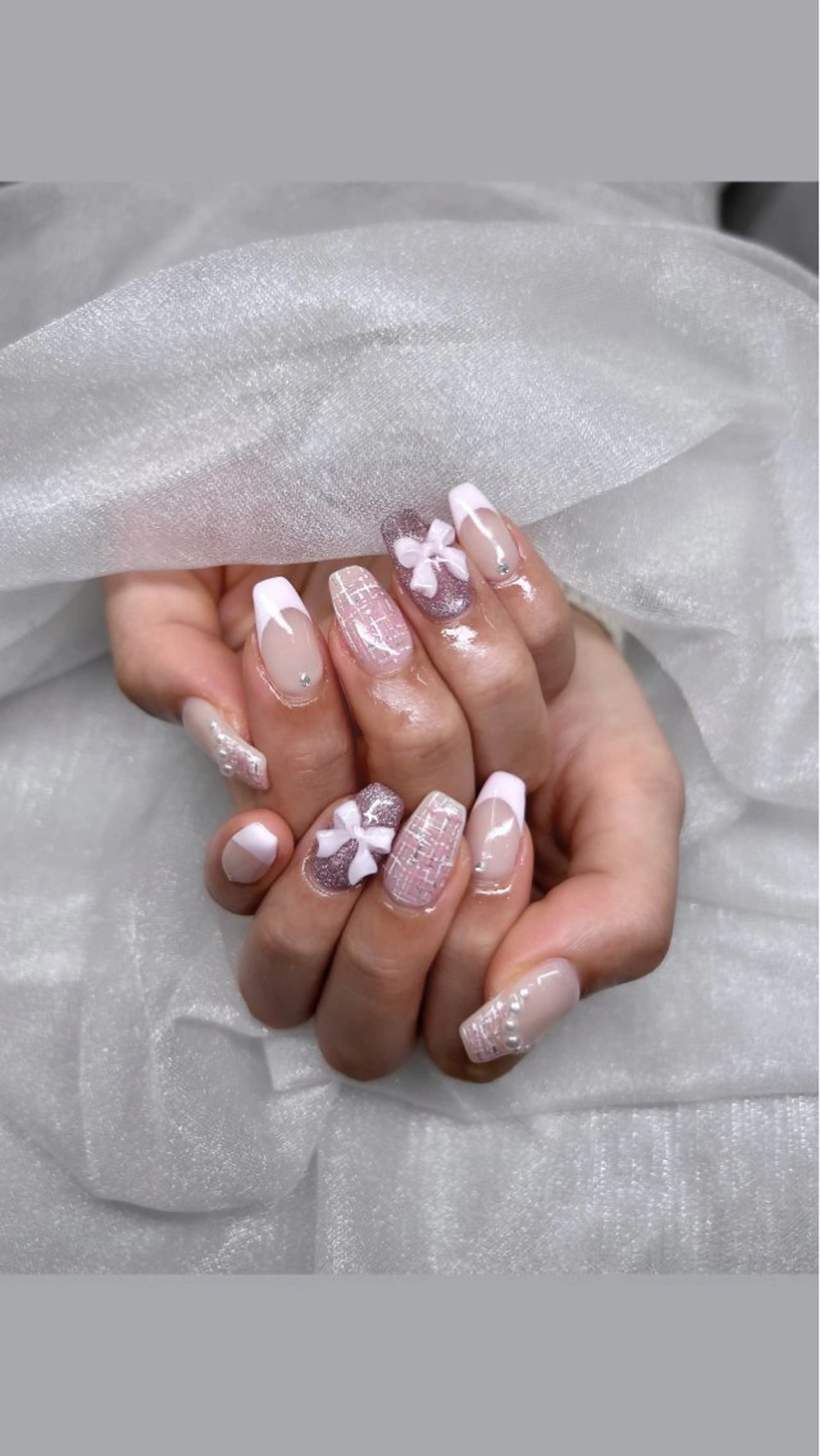 ネイル 持ち込み 加藤 楓子のネイルデザイン