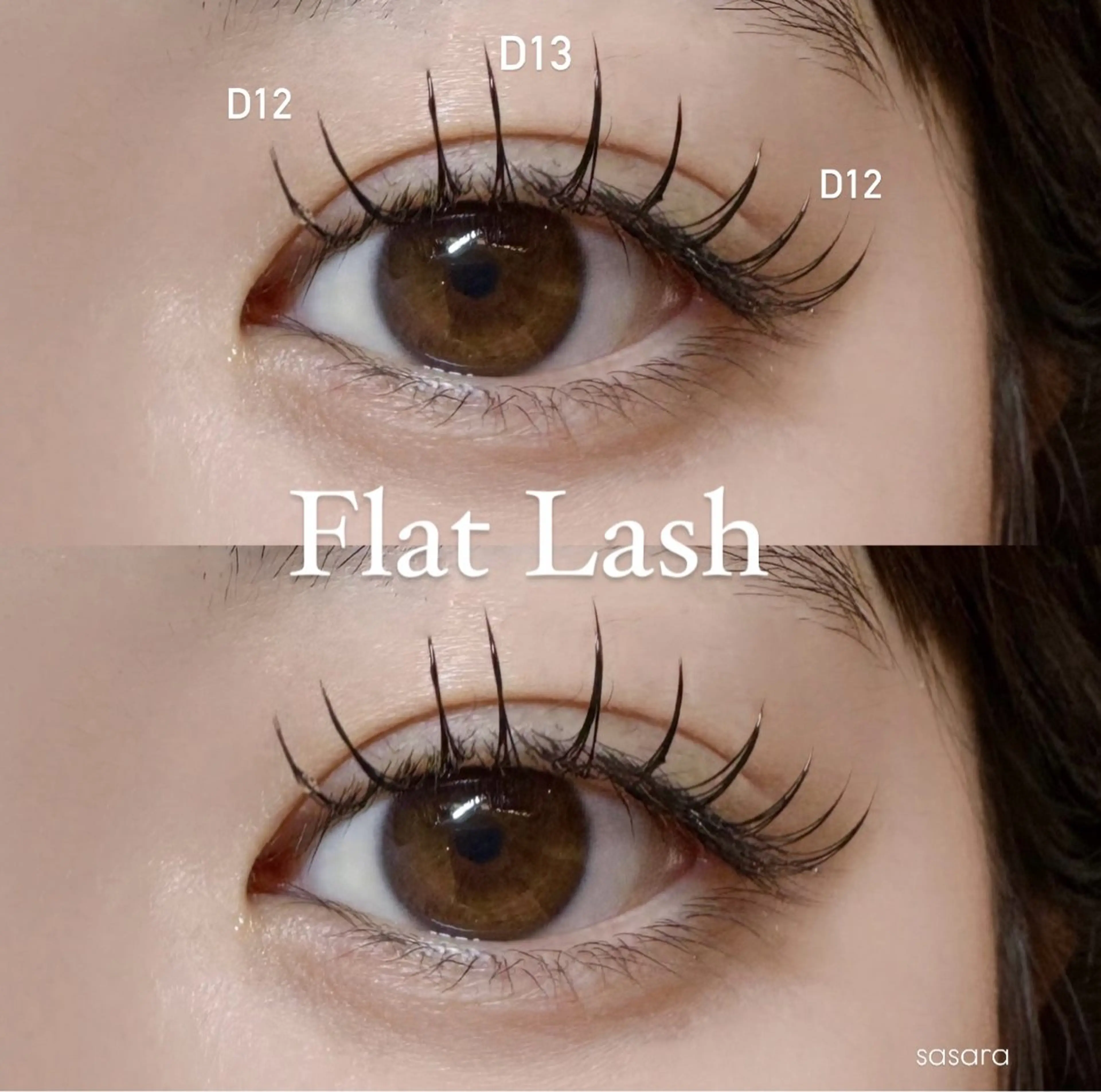 マツエク・マツパ マツエク 🍒束間まつ毛ෆ sasara🍒のマツエク・マツパデザイン