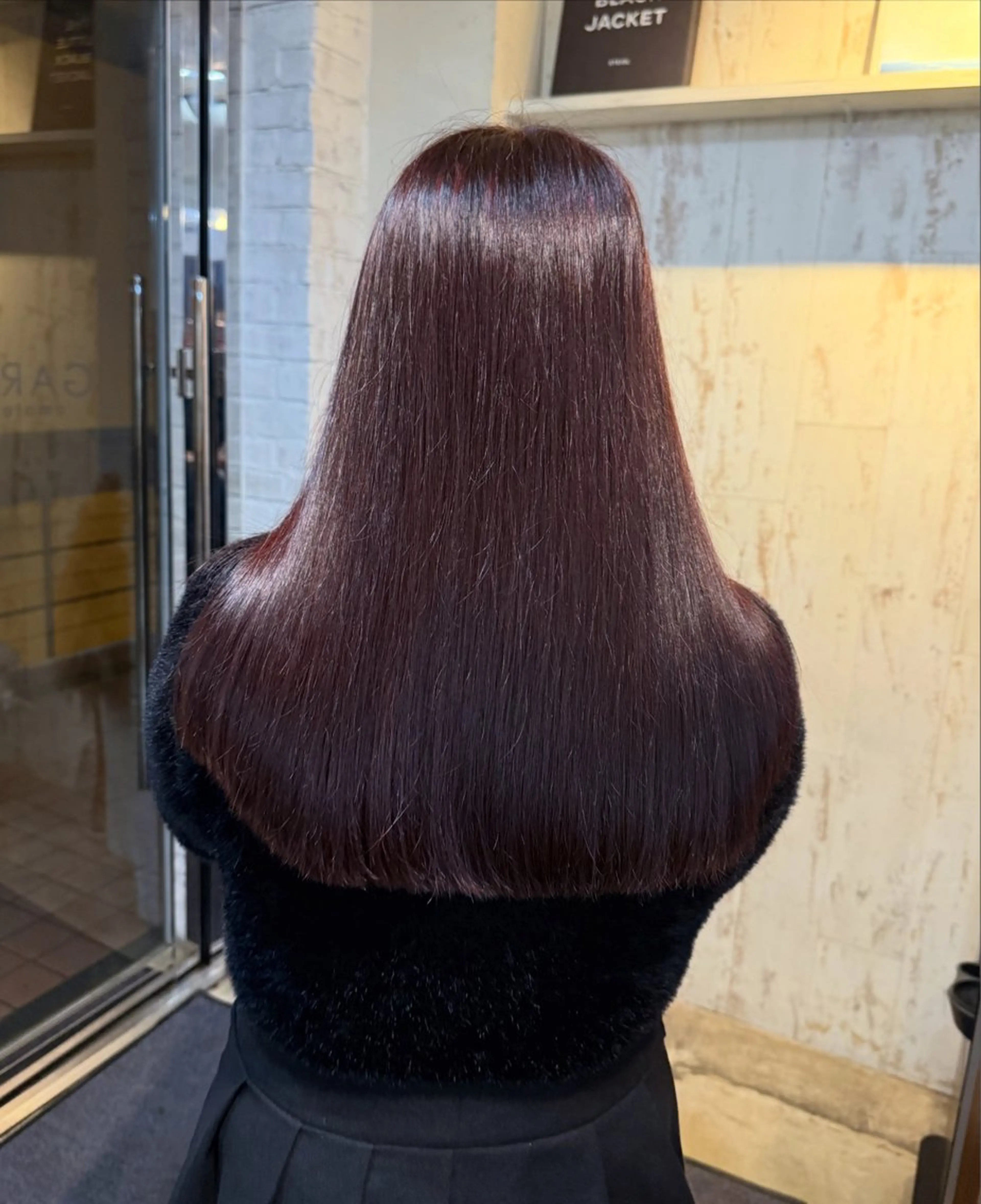 セミロング カラー カット 縮毛矯正 🪐レイヤー/抜け感 カラー/加野彩果🪐のヘアスタイル