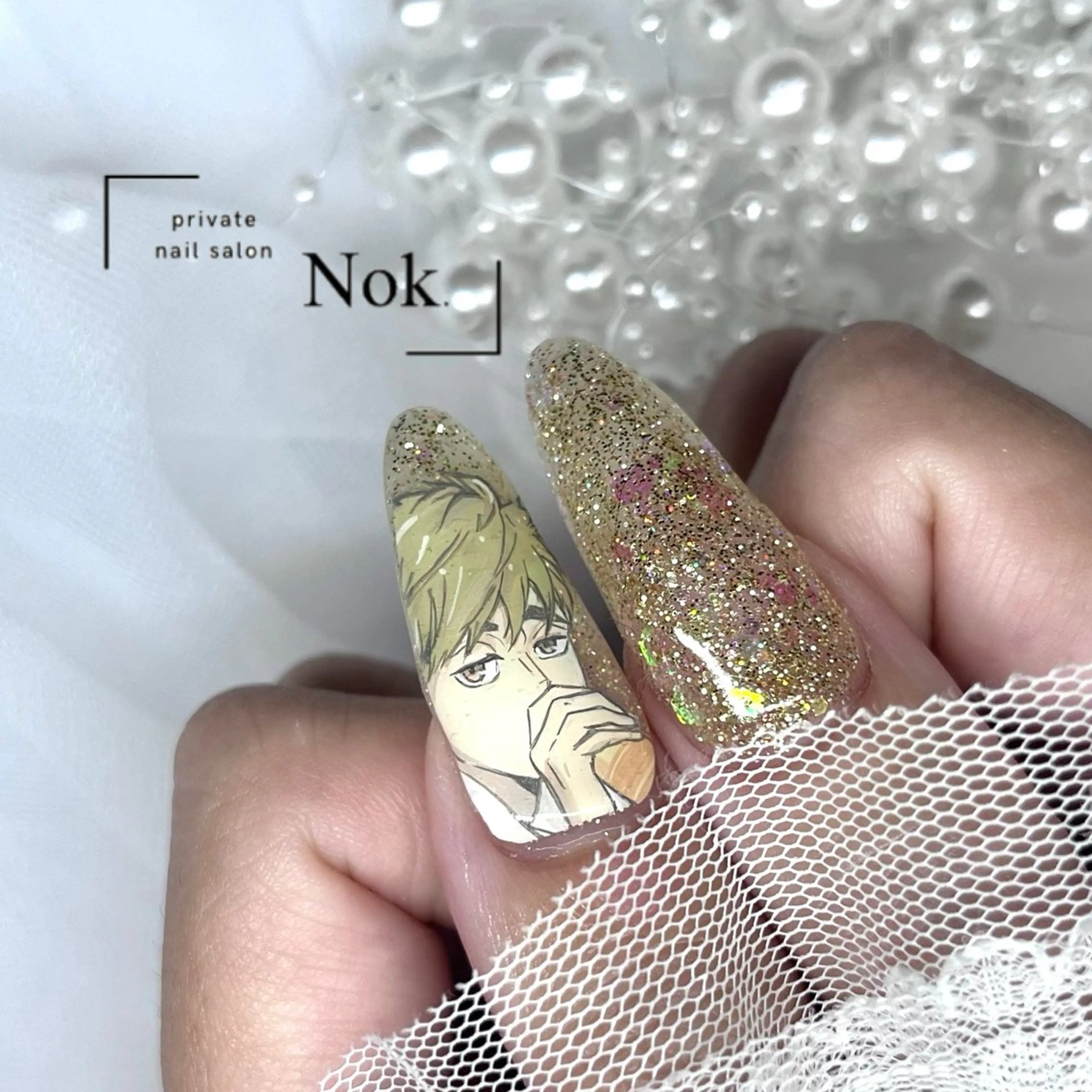 ネイル ハンドネイル 池袋痛ネイル Nok. 渡辺のネイルデザイン