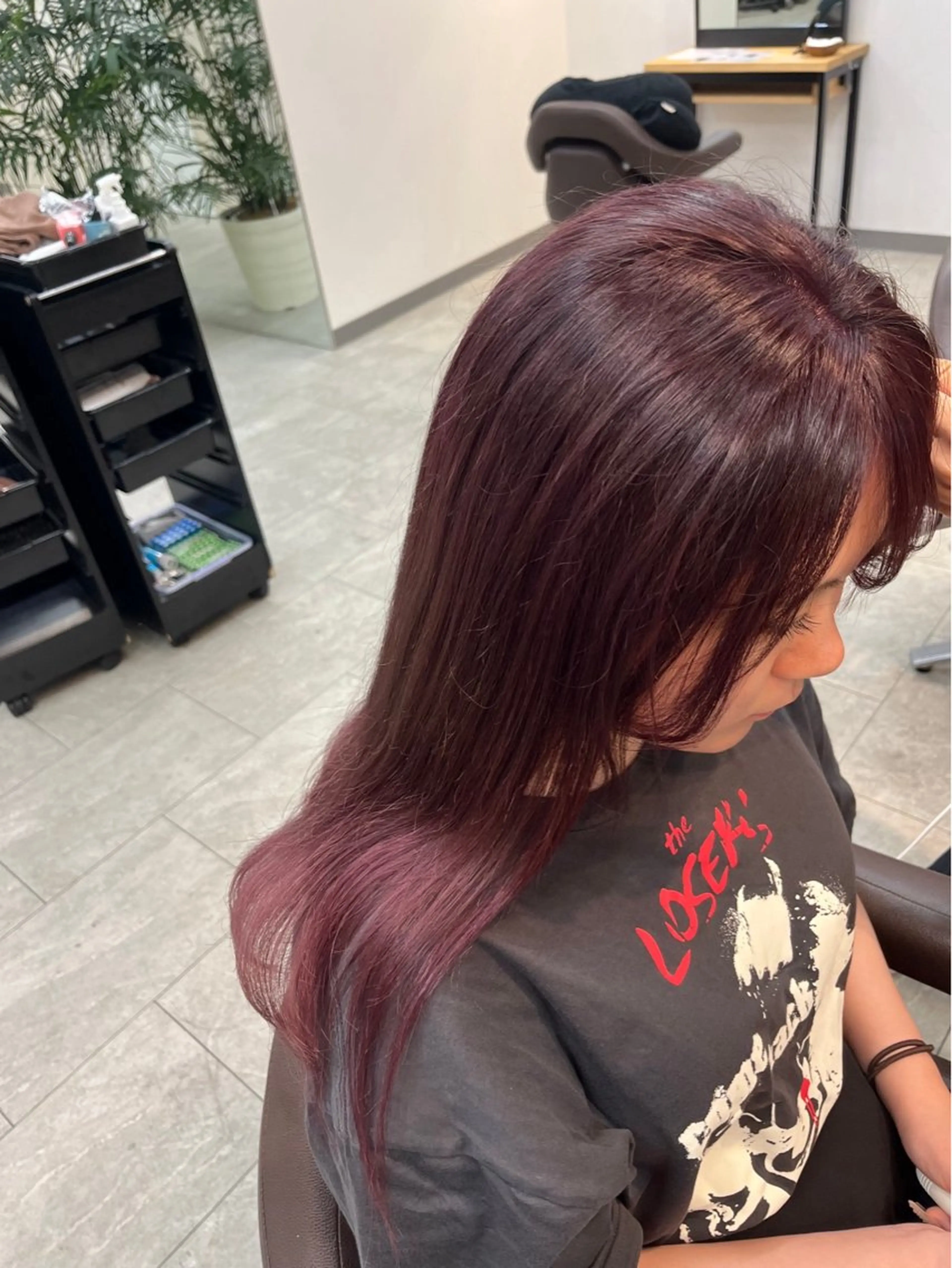 ロング 六本木🫧マツエク 望月彩音のヘアスタイル