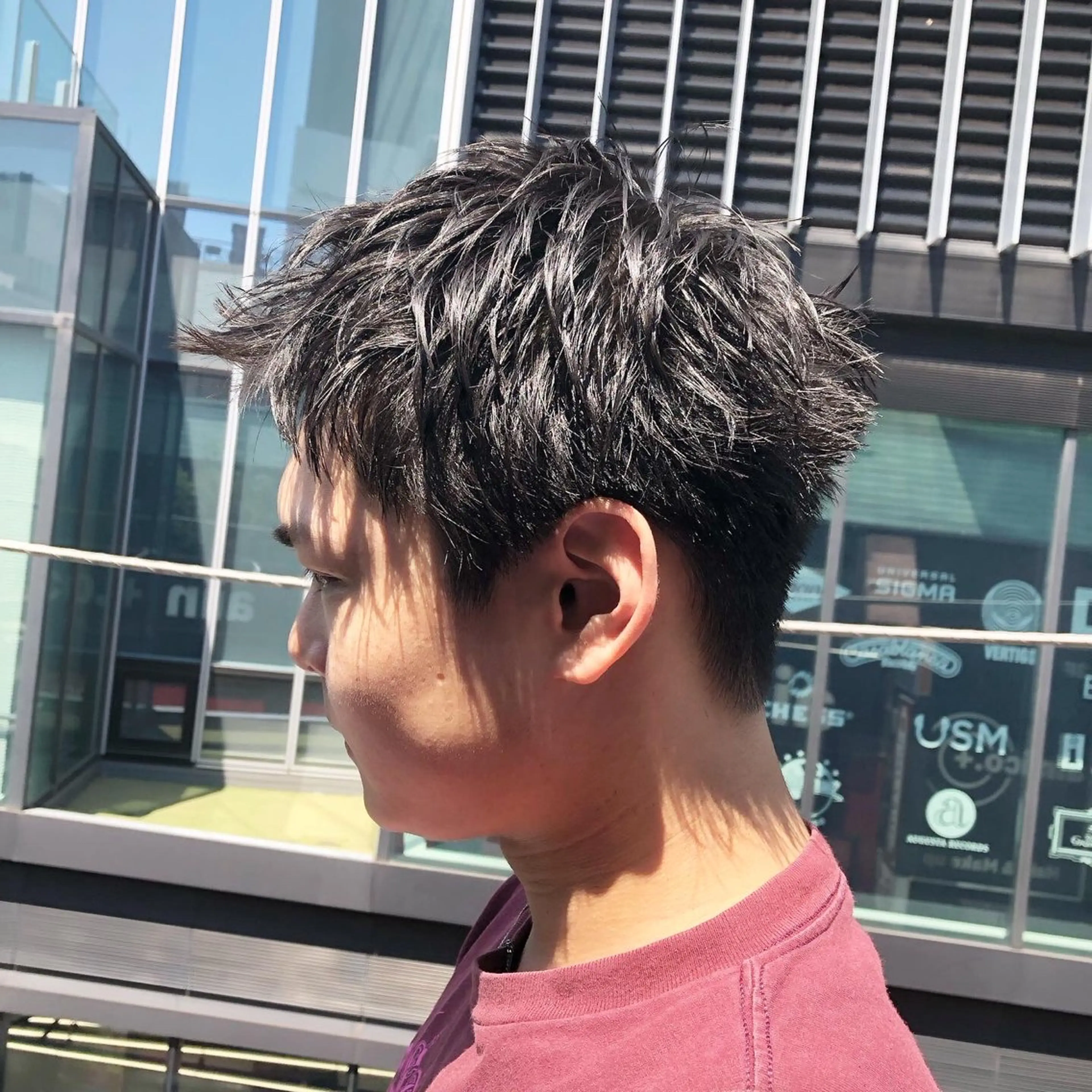 ヘアアレンジ メンズ カット トリートメント ヘアセット メンズ特化✂️栗原 侑也のヘアスタイル