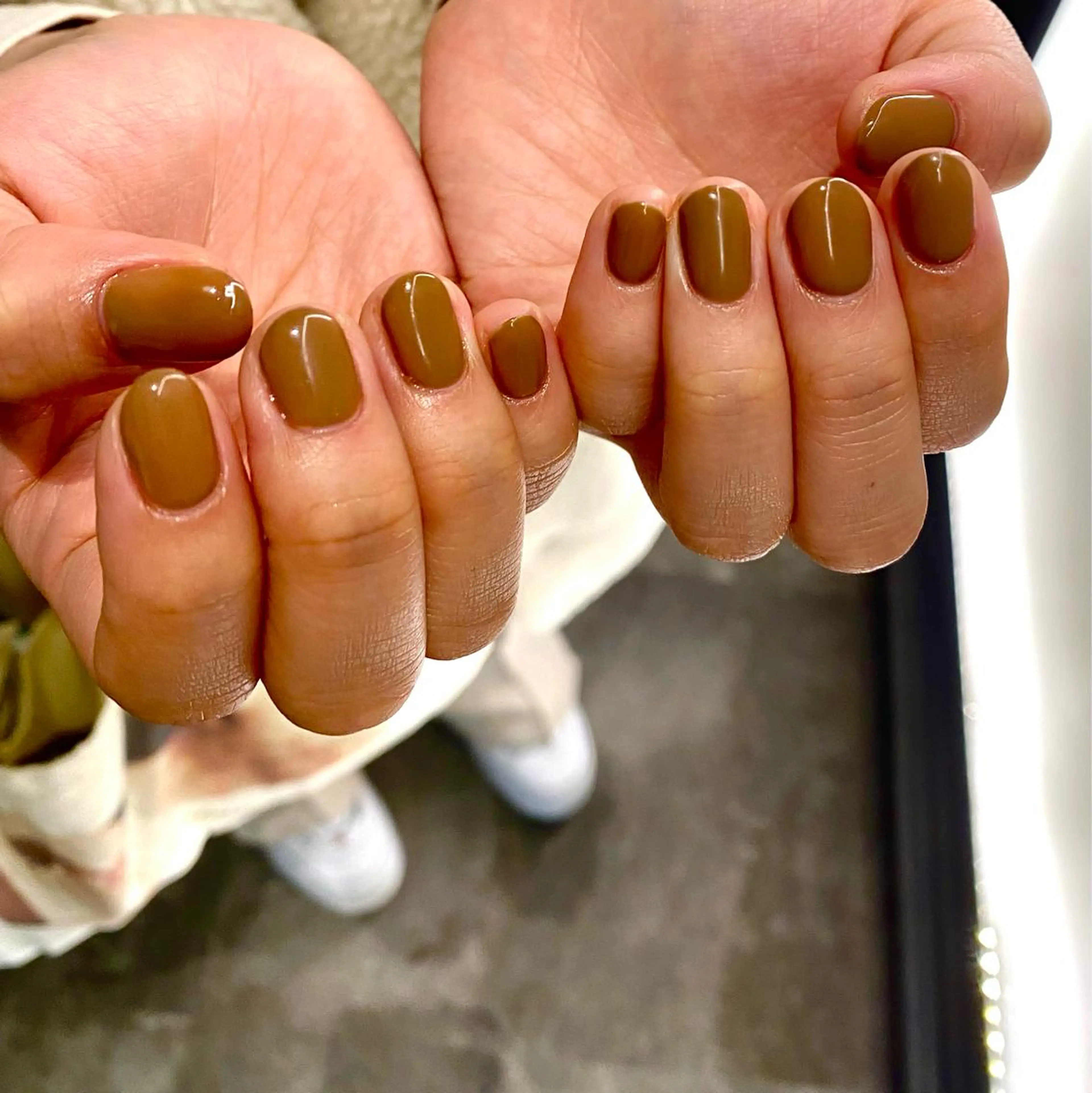 ネイル ワンカラーネイル nail salon eve...のネイルデザイン