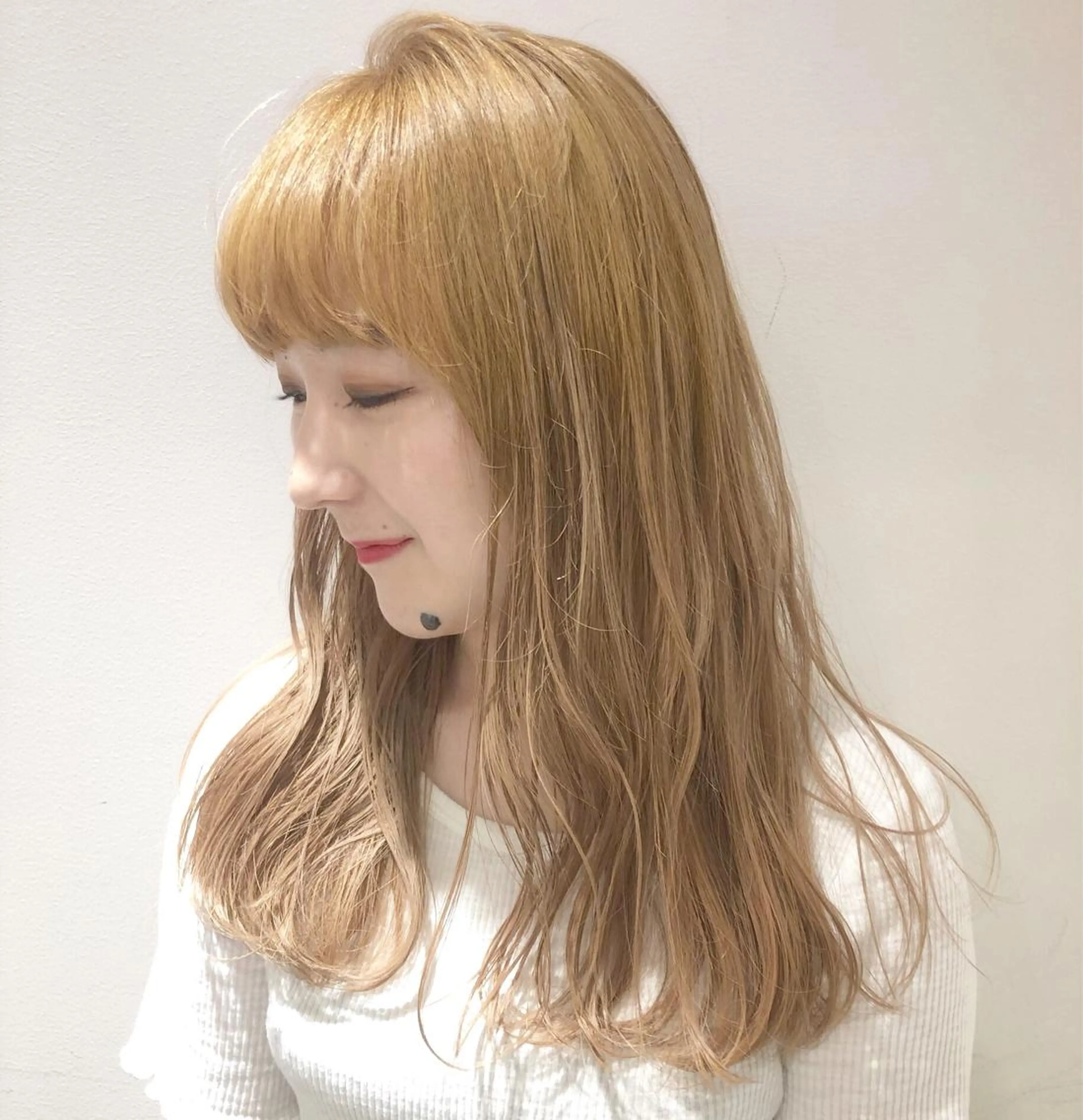 ロング カラー パーマ ヘアアレンジ メンズ キッズ ネイル マツエク・マツパ ベージュカラー 天神レイヤーカット No.1💖マユカのヘアスタイル