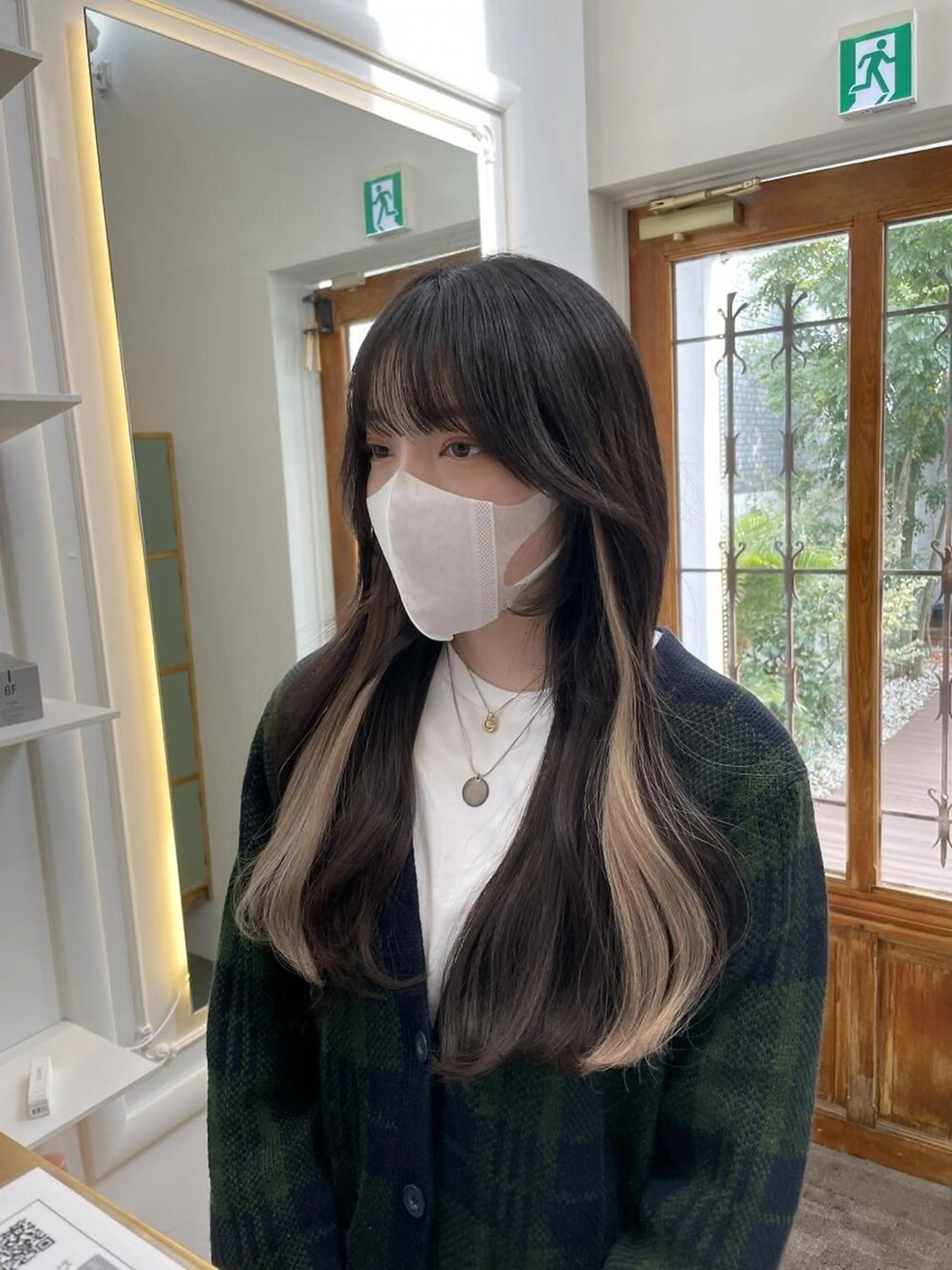 ロング シールエクステ ボブ エクステ ロング 吉村 憂々のヘアスタイル