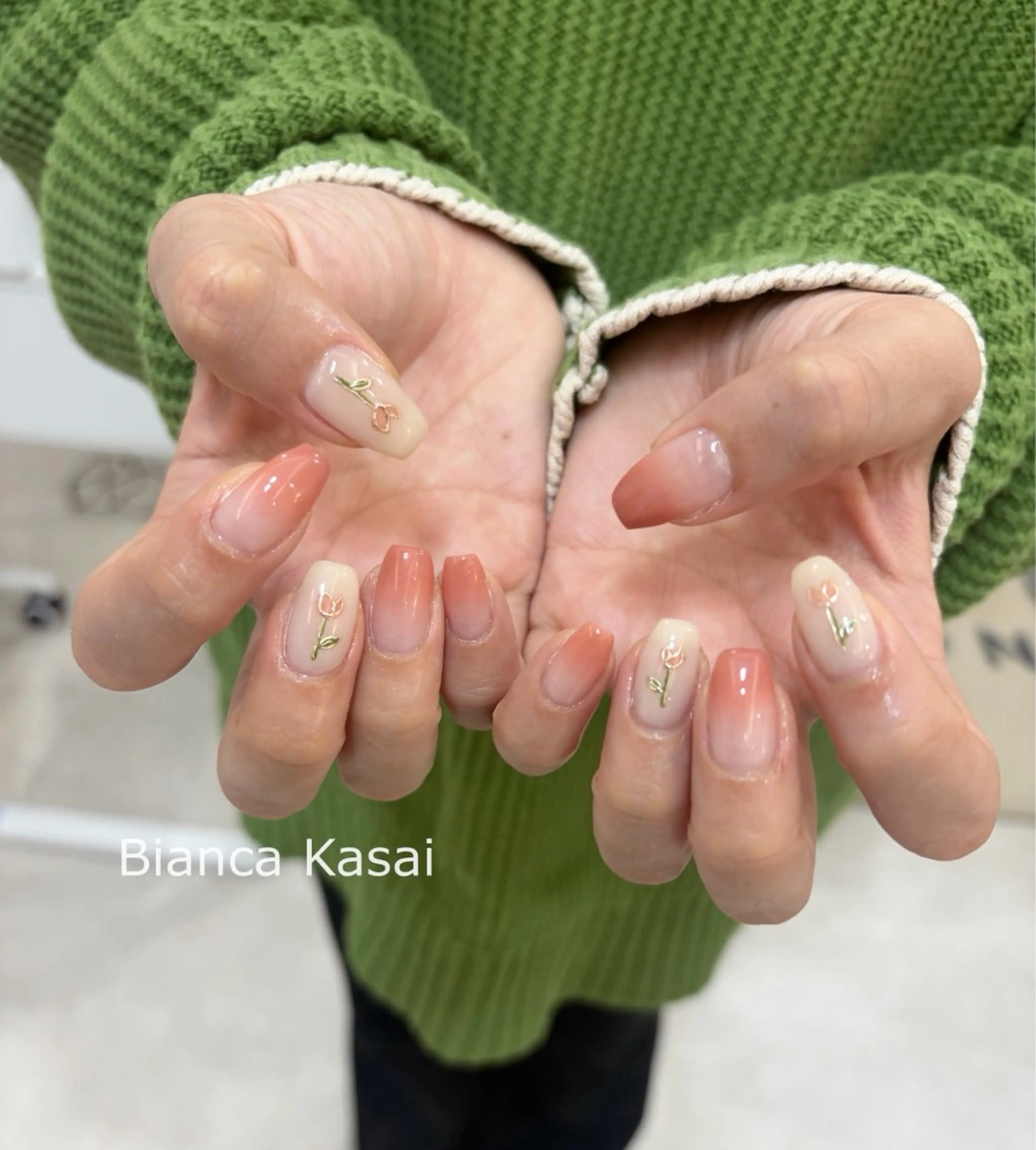 ネイル ハンドネイル BIANCA ✴︎ yukiのネイルデザイン