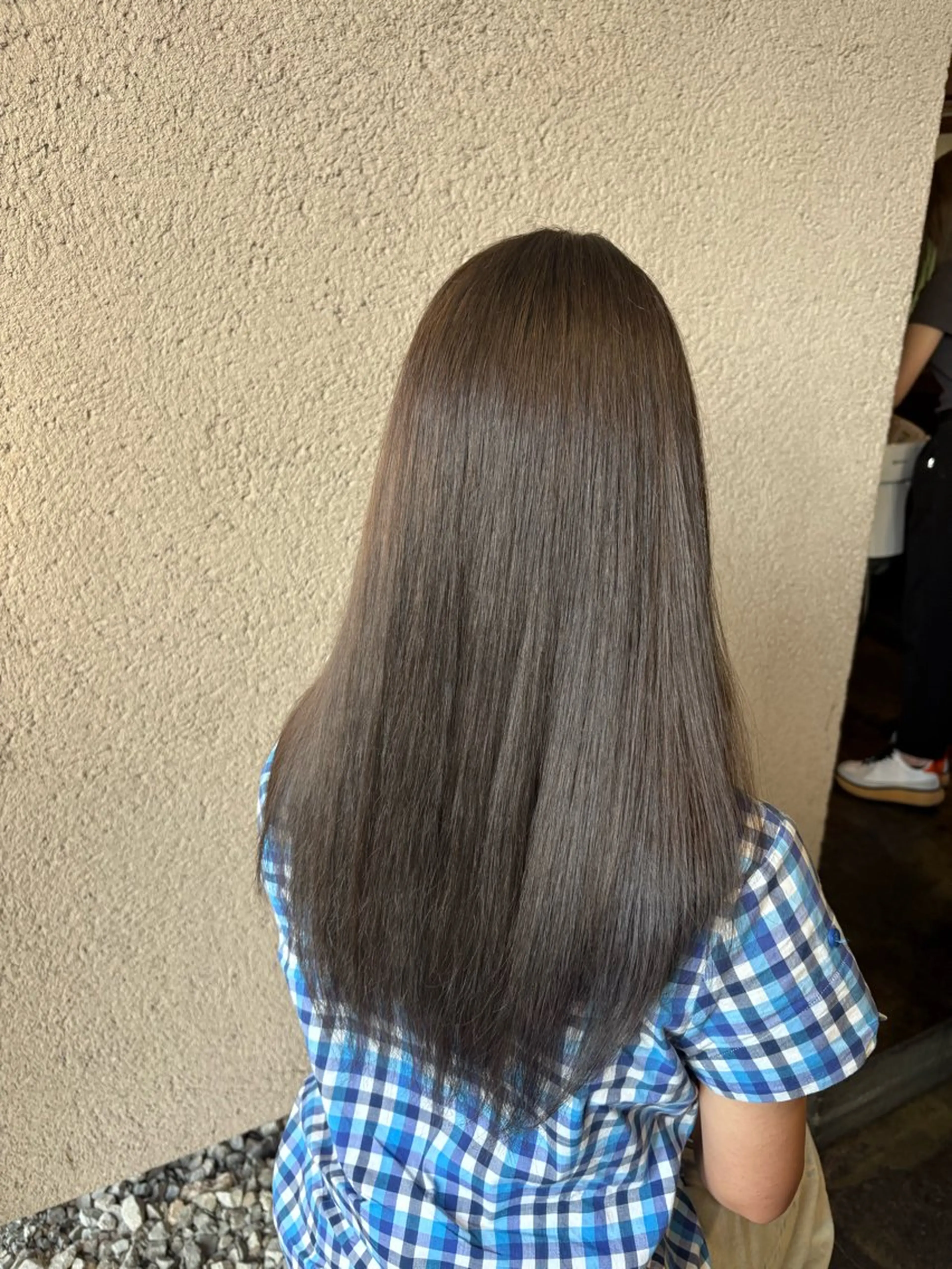 ロング カラー ブリーチ グレージュ ヘアカラー SARAJU仁川 _aya🌼のヘアスタイル