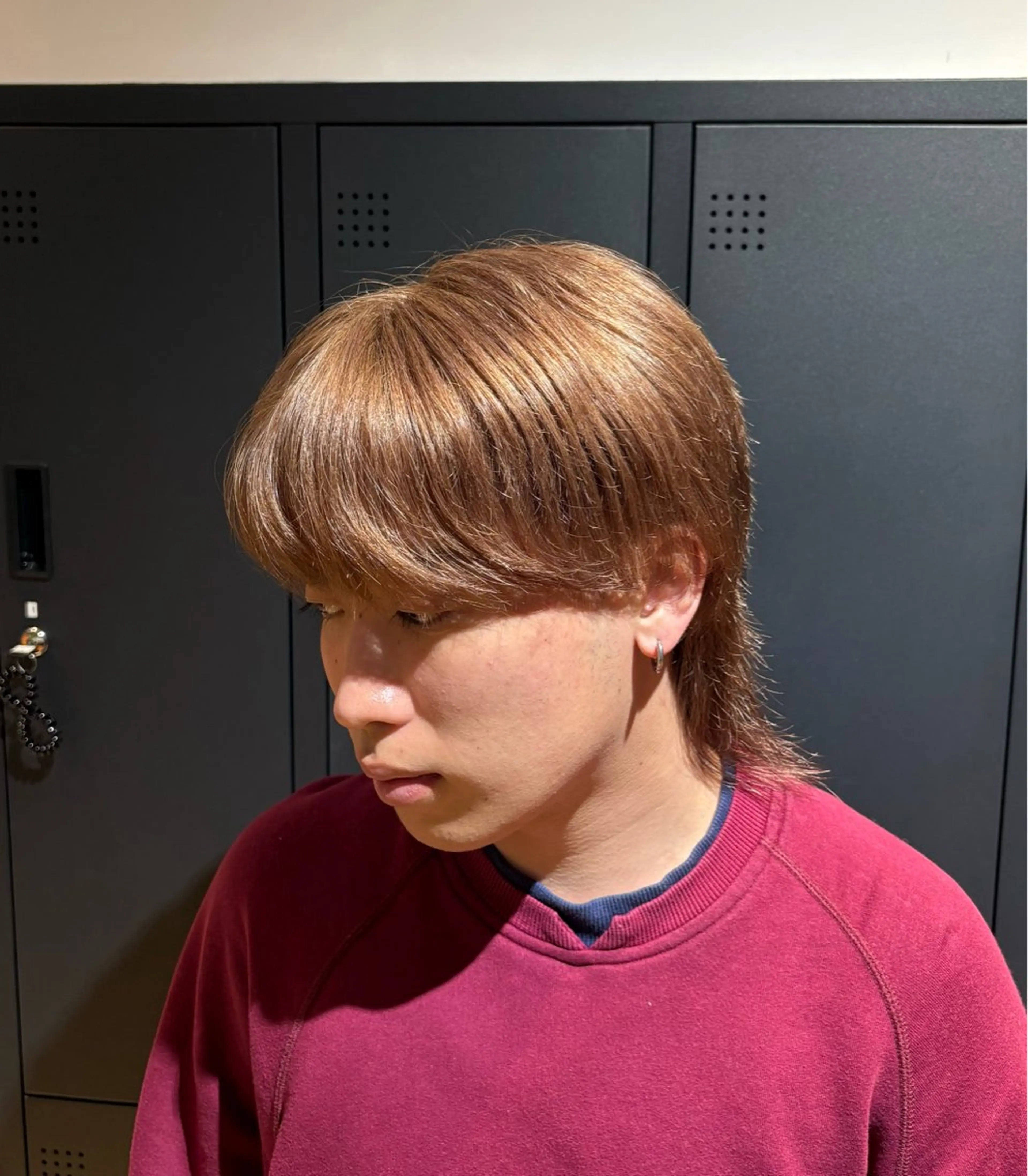 カラー メンズ メンズブリーチ ベージュカラー ブリーチ カット ヘアカラー 🌊インナーカラー 🐬櫻井海星のヘアスタイル