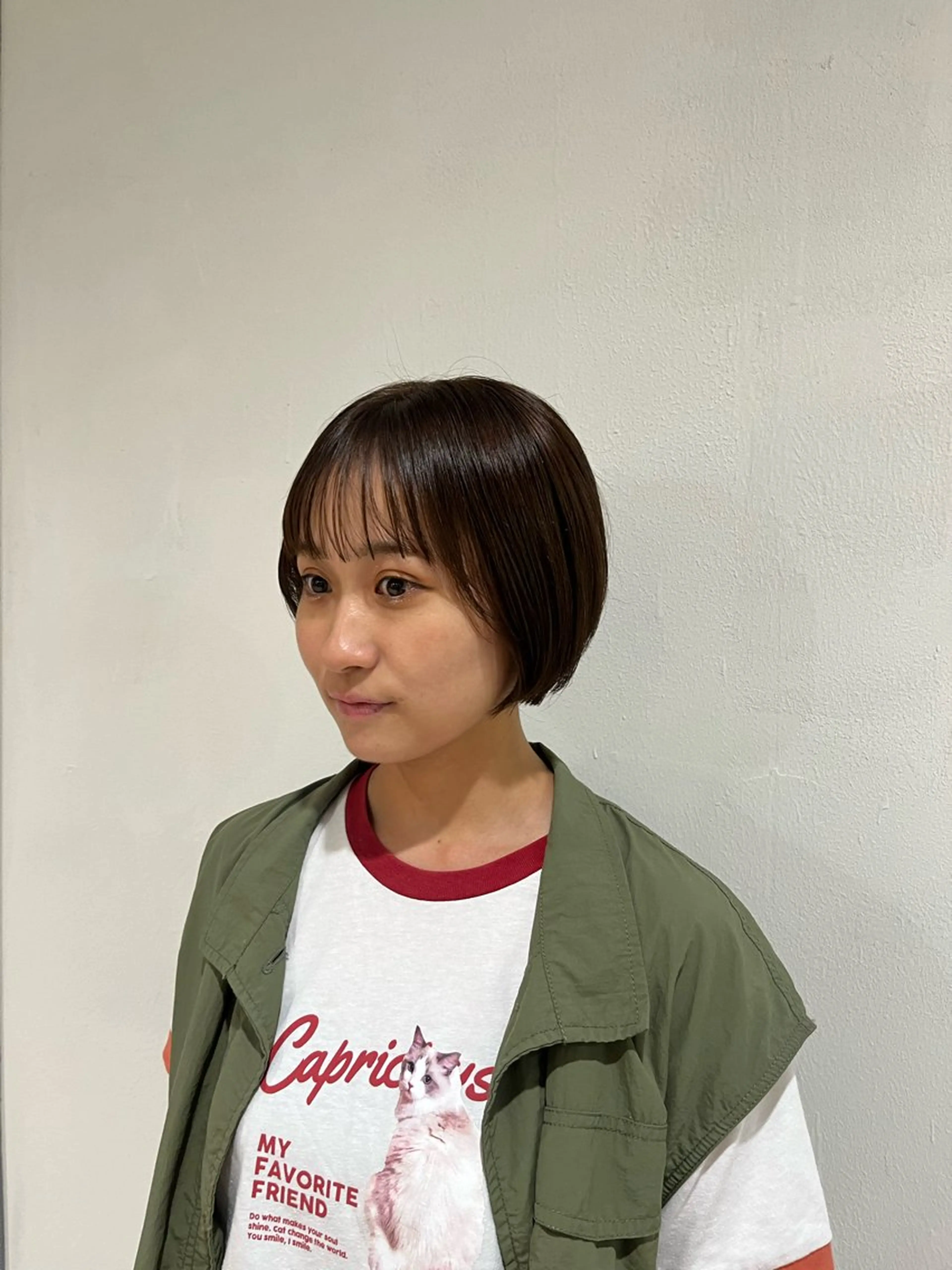 ショート 伸ばしかけ ショートヘア ルプラボウ　小野寺 菜穂/豊橋/パーマのヘアスタイル