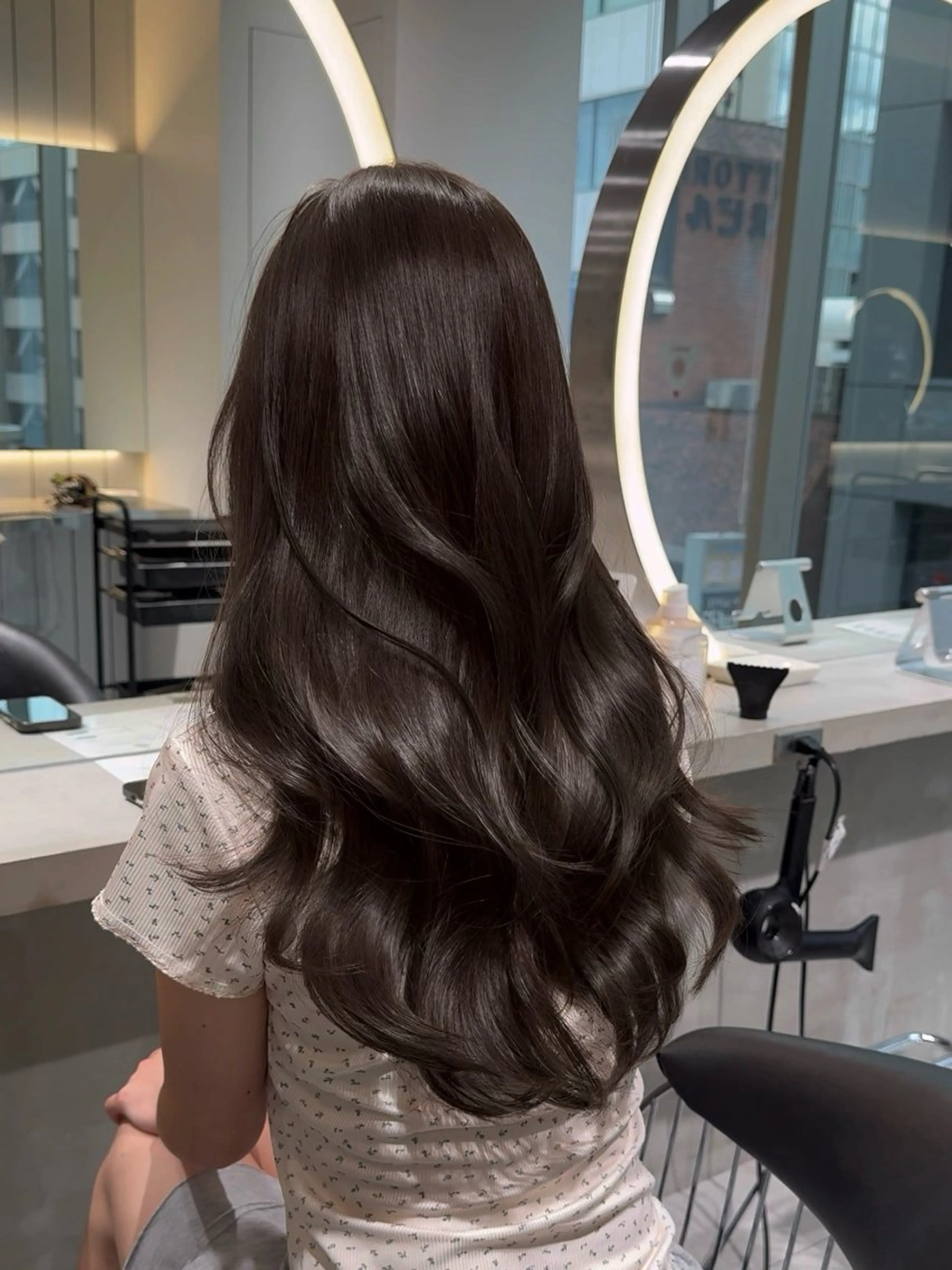 ロング カラー waka/韓国ヘア /lond uluのヘアスタイル