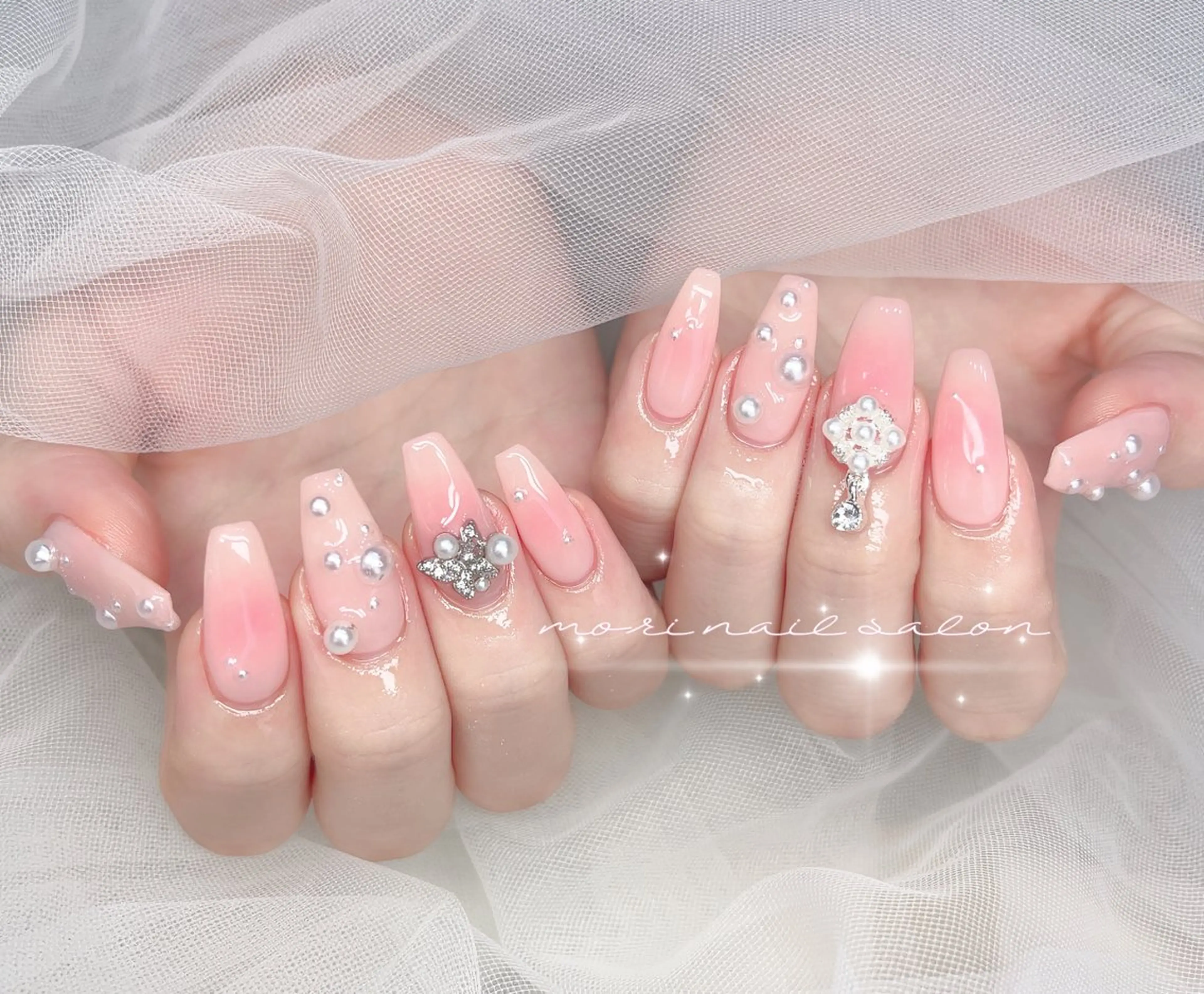 ネイル ハンドネイル 森 ネイルサロンのネイルデザイン