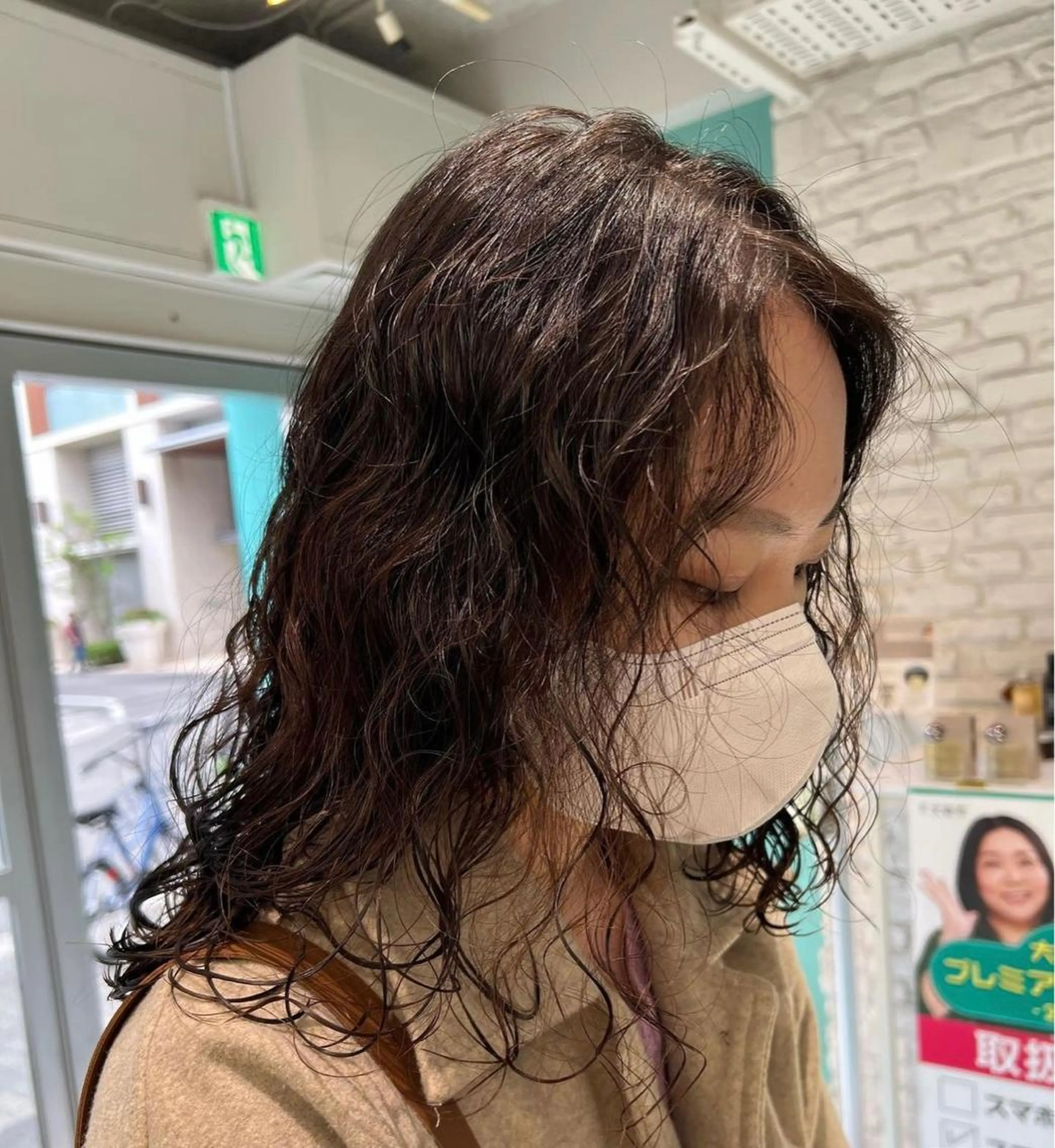 【ダメージ最小】似合わせカット＋ケアパーマ🫧の写真