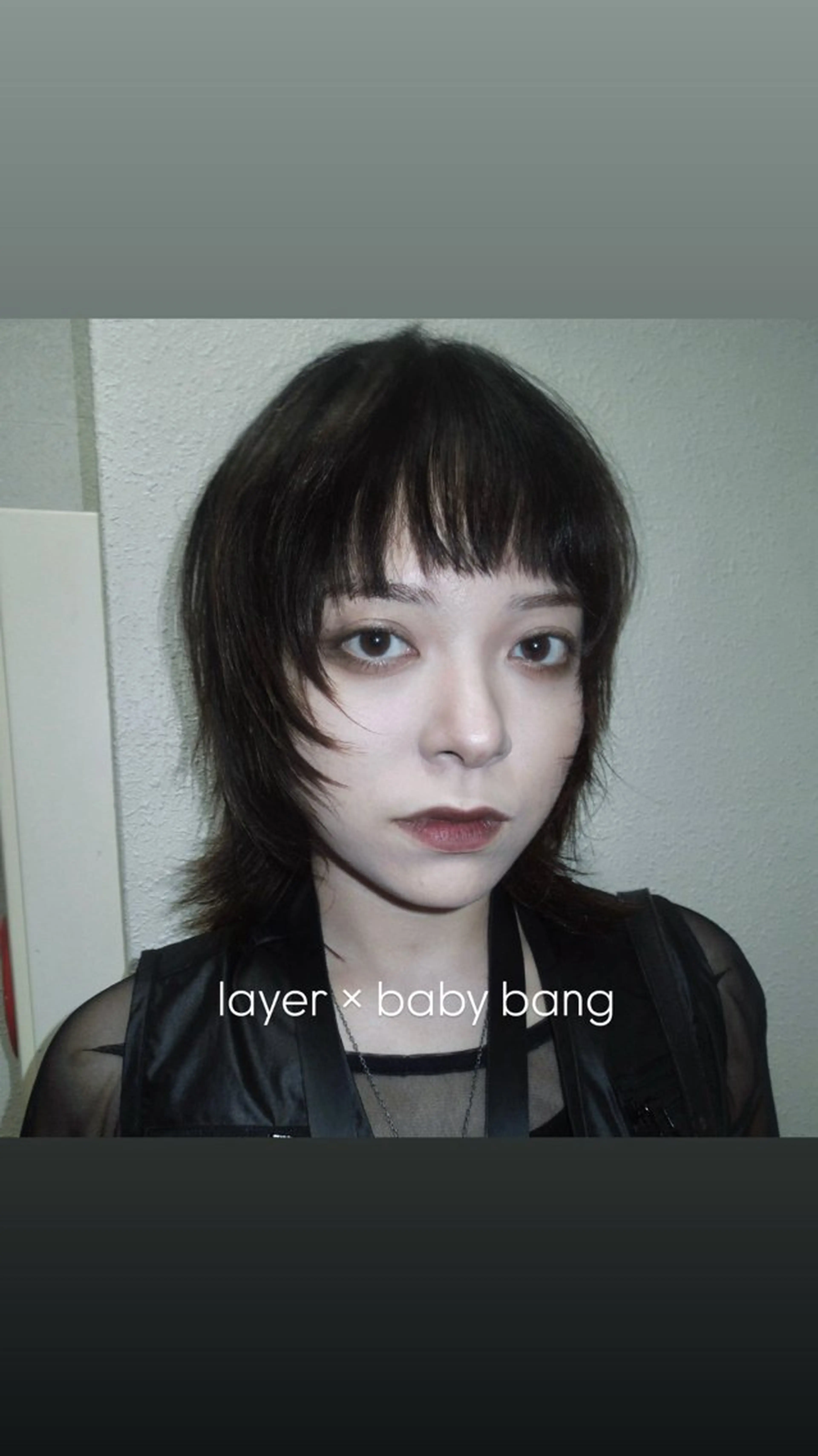 ショート カラー レイヤーカット 似合わせカット オン眉 タマキ/似合わせ カット/Wカラーのヘアスタイル