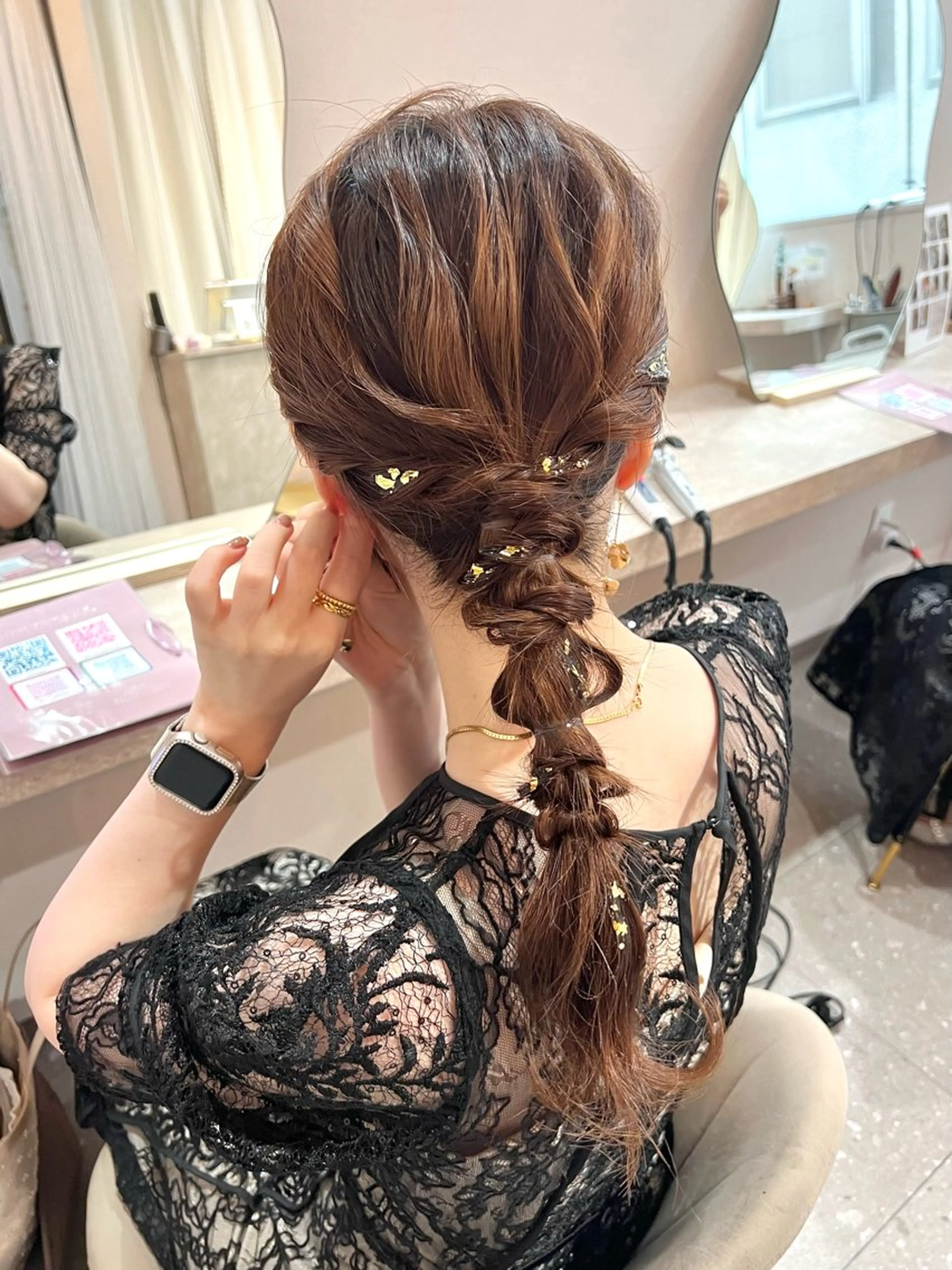 ミディアム Mila misakiのヘアスタイル