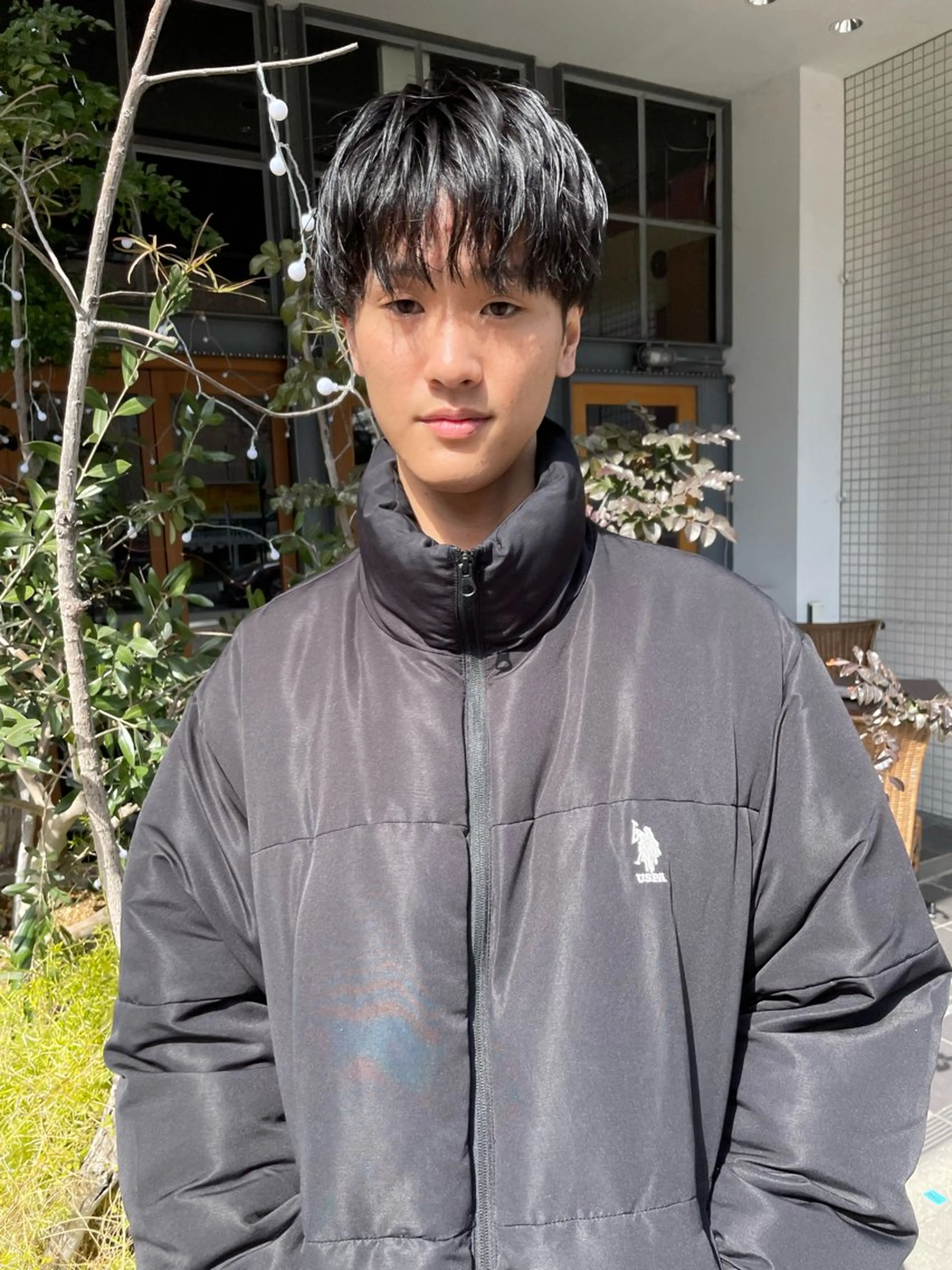 メンズ 林本　南壱人/カット /パーマ/カラーのヘアスタイル