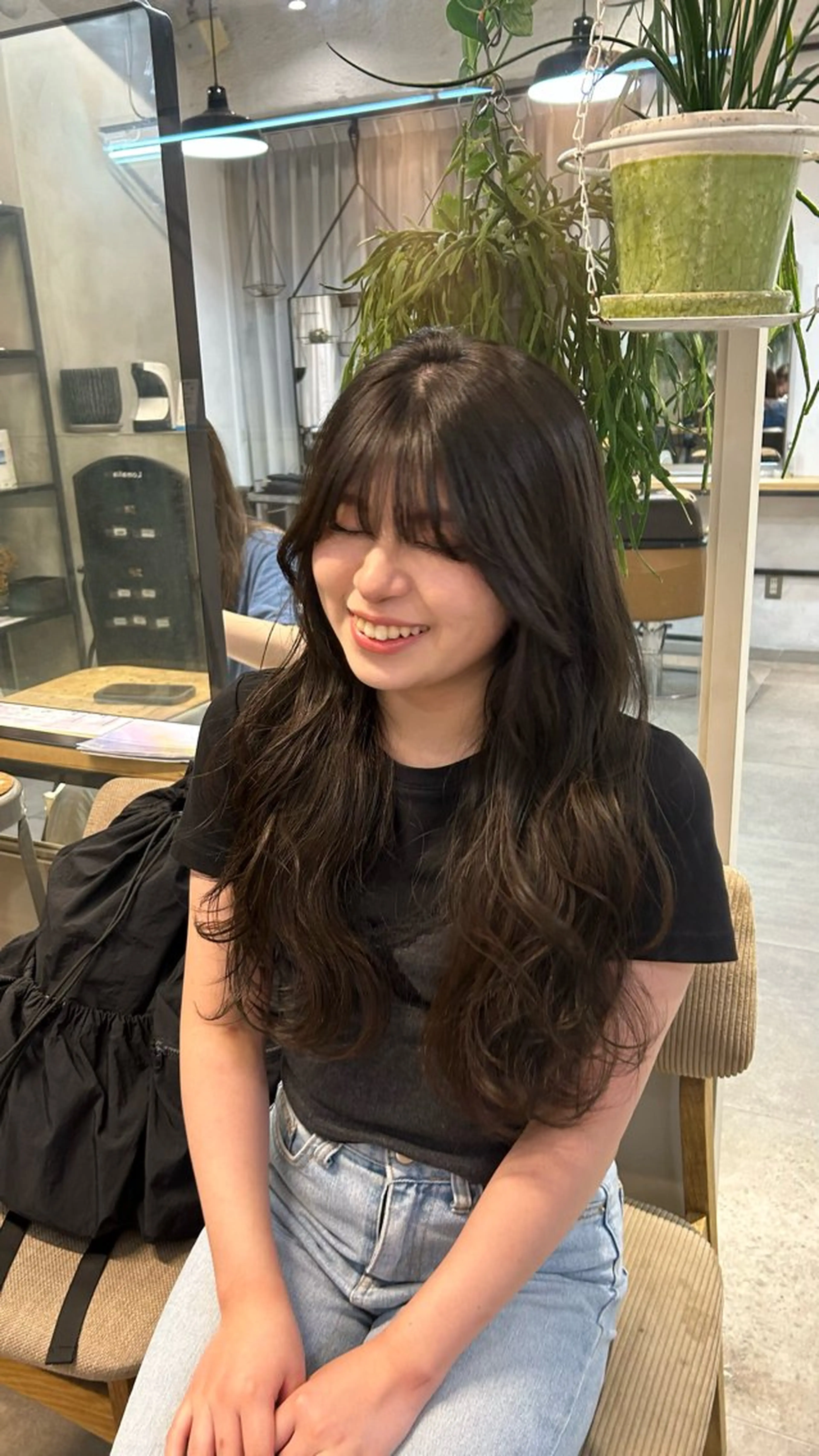 ロング カラー カット ヘアカラー じゅわっと暖色カラー 🍊Moemiのヘアスタイル