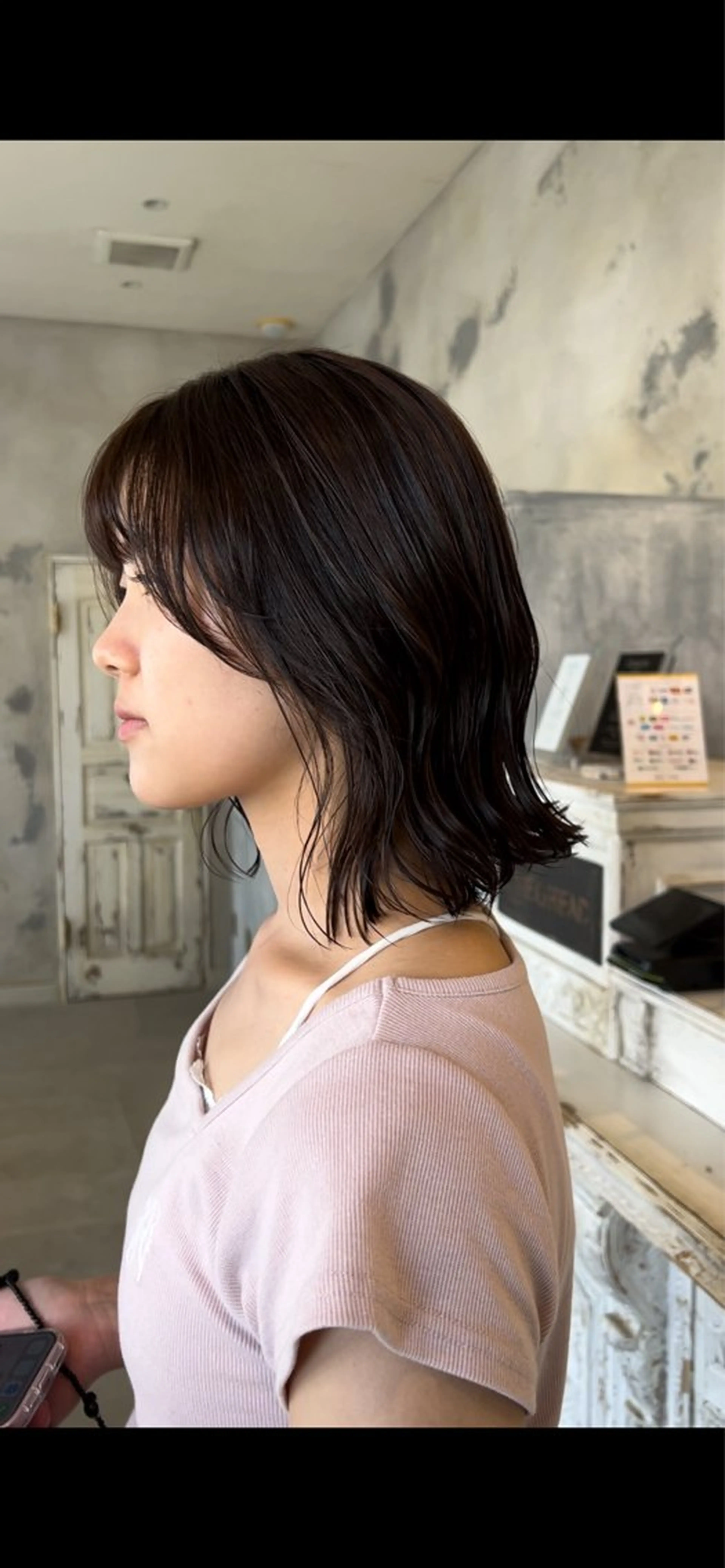 ミディアム カラー SALOWIN熊本 yuseiのヘアスタイル