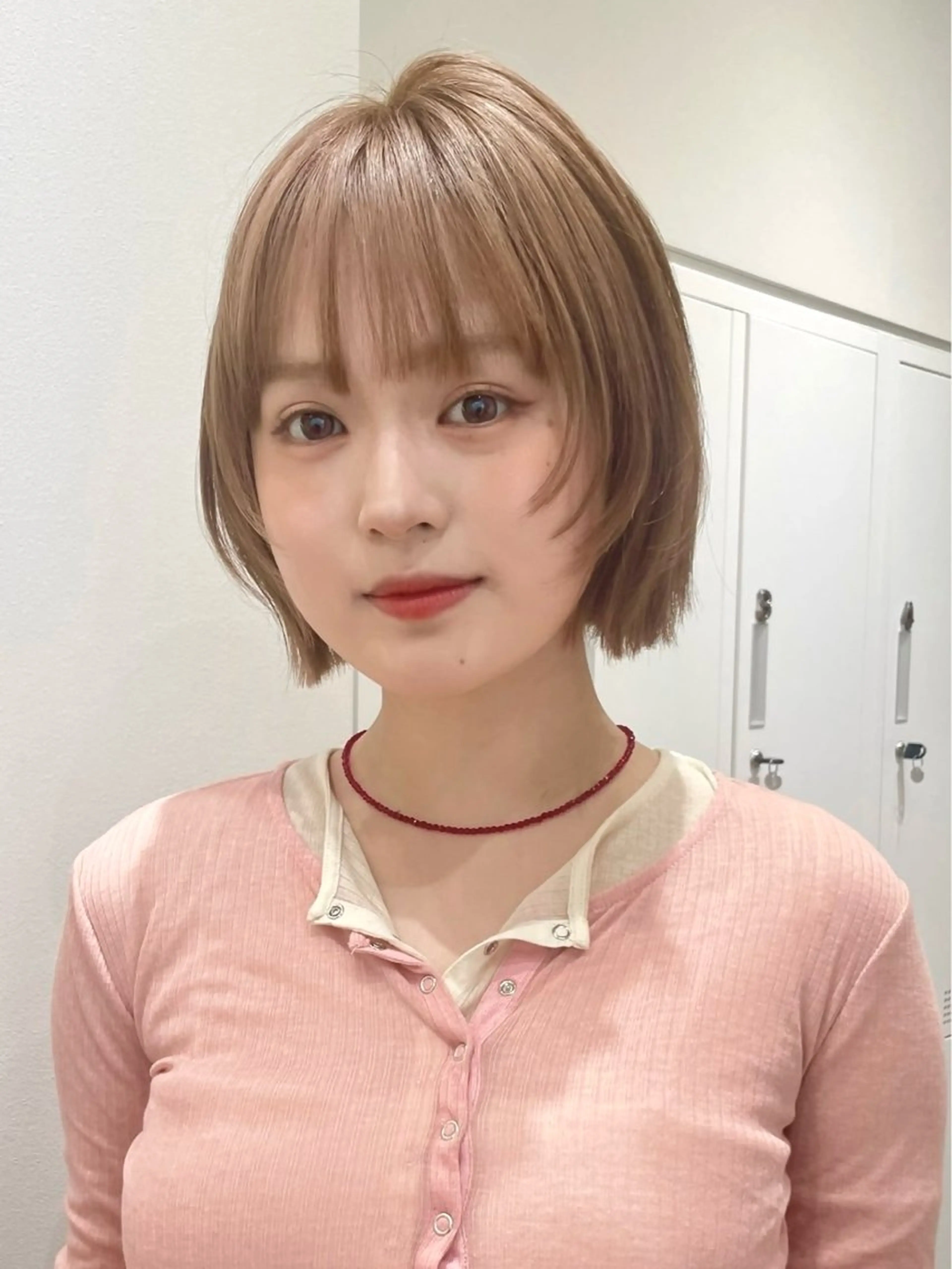 ショート カット ヘアカラー トリートメント 🐥ボブ/レイヤー 縮毛矯正/halcaのヘアスタイル