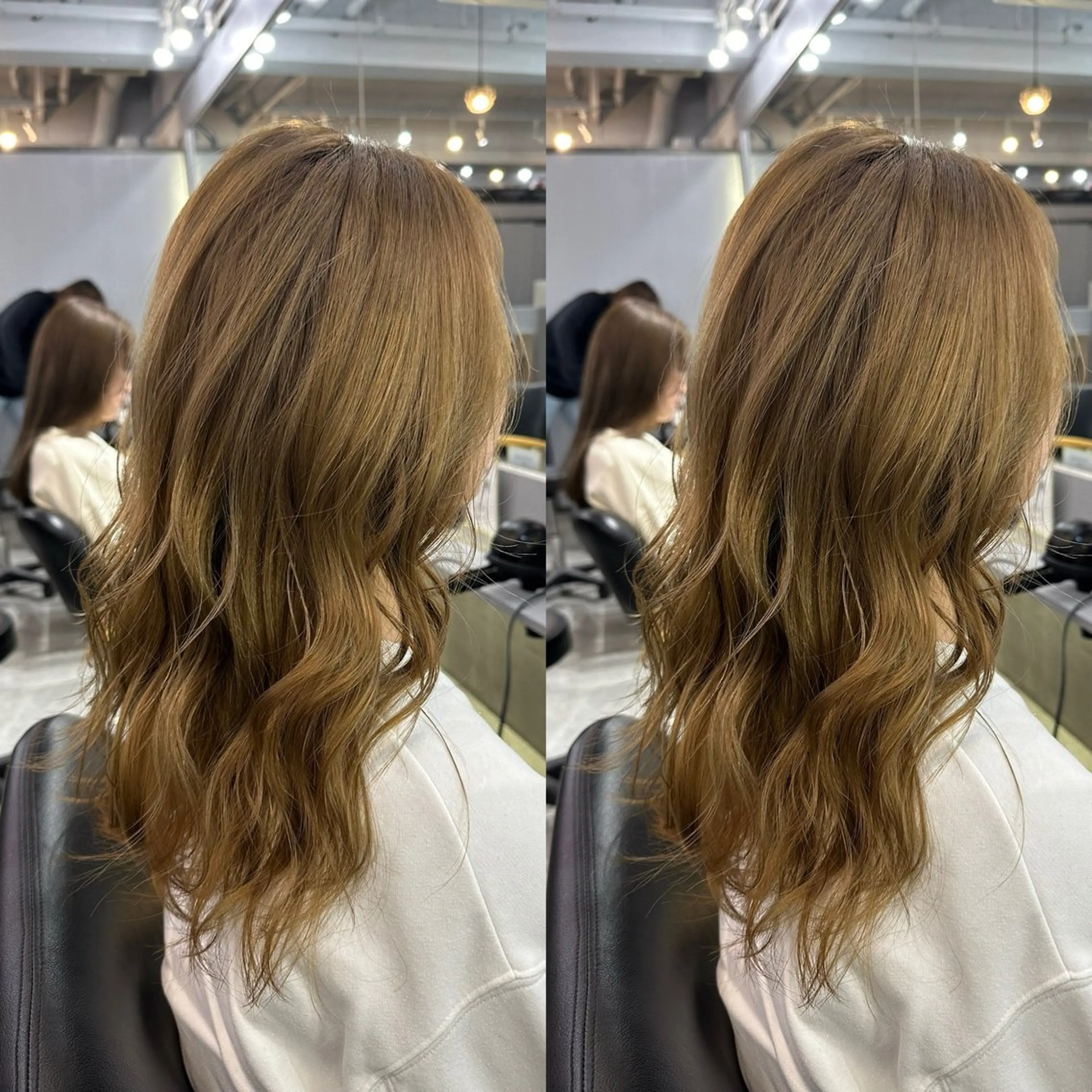 ロング カラー 髪質改善🩵縮毛矯正 代々木/木下のヘアスタイル