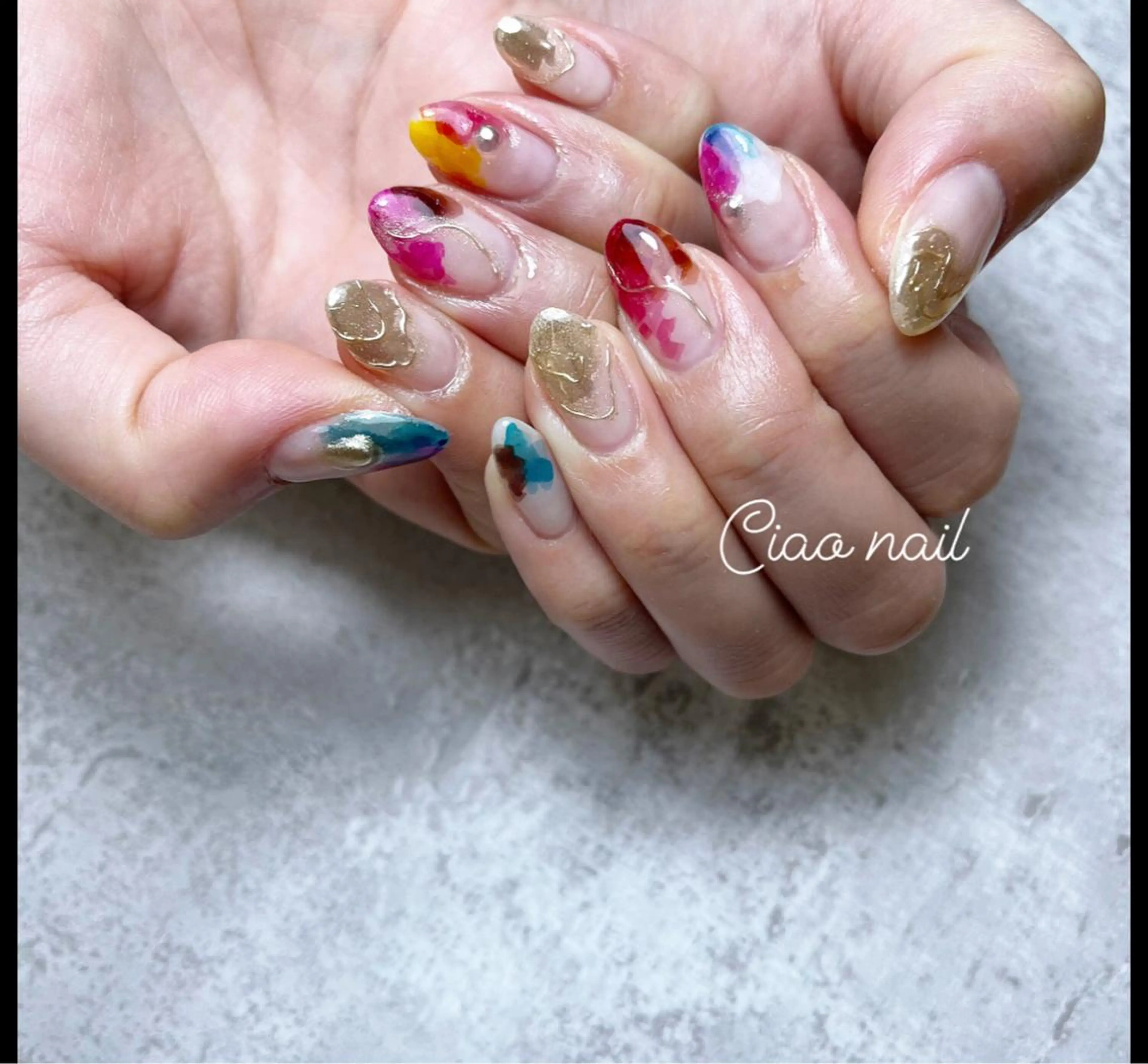ネイル #Amin nail salonのネイルデザイン