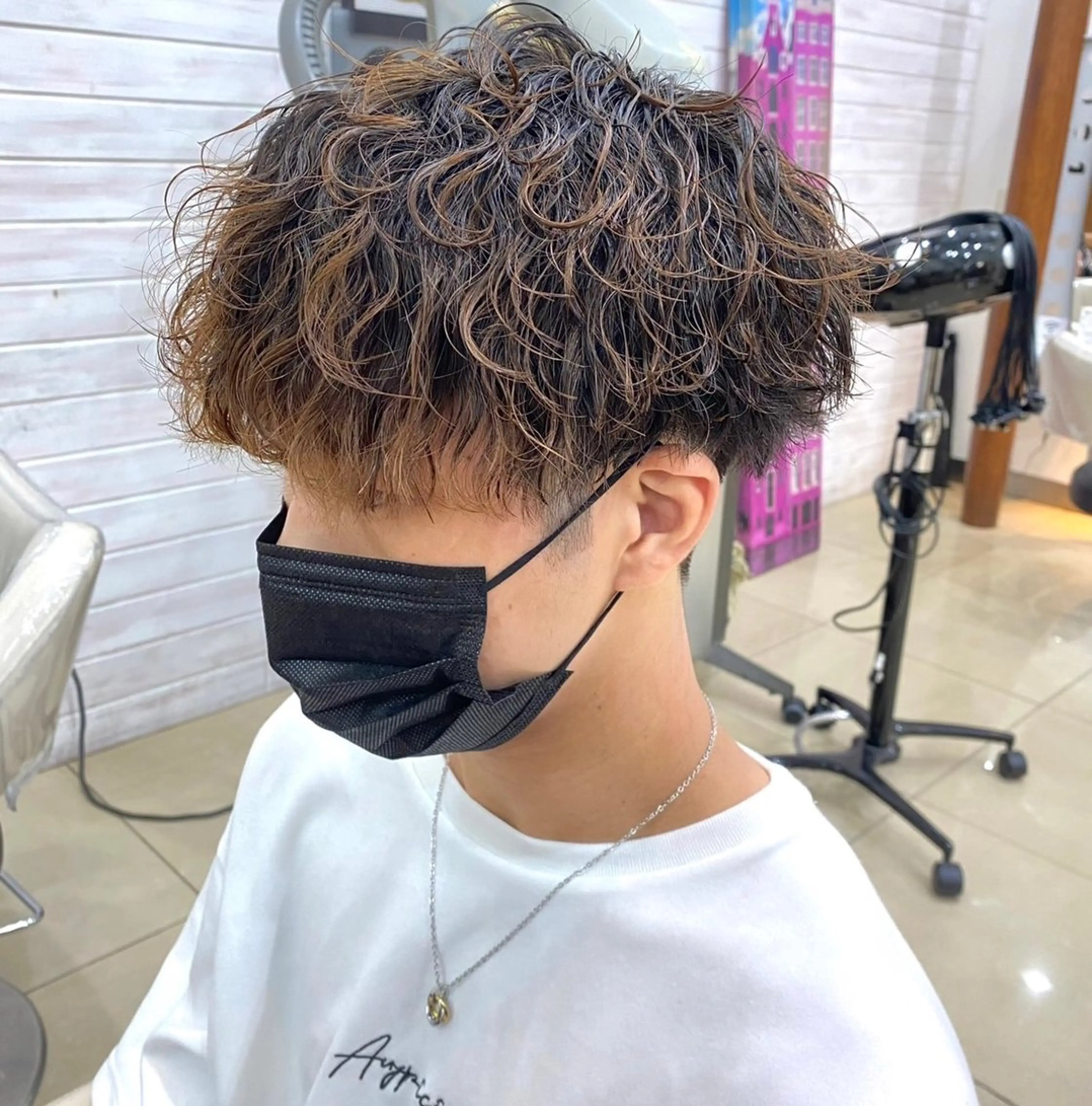 パーマ メンズ メンズパーマ特化森田 真衣🌟のヘアスタイル