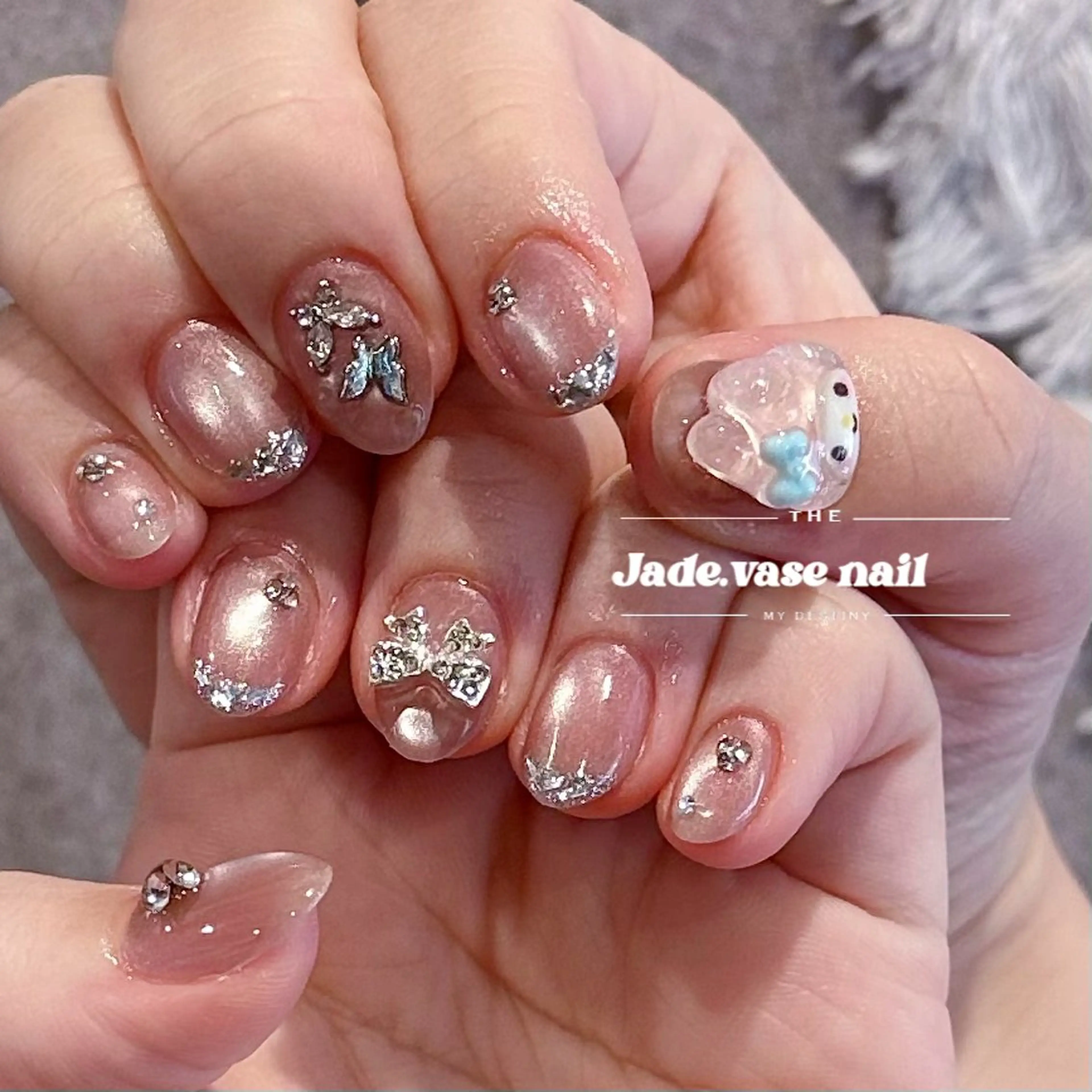 ネイル ハンドネイル ハンドケア ✰Jade.vase 银座のネイルデザイン