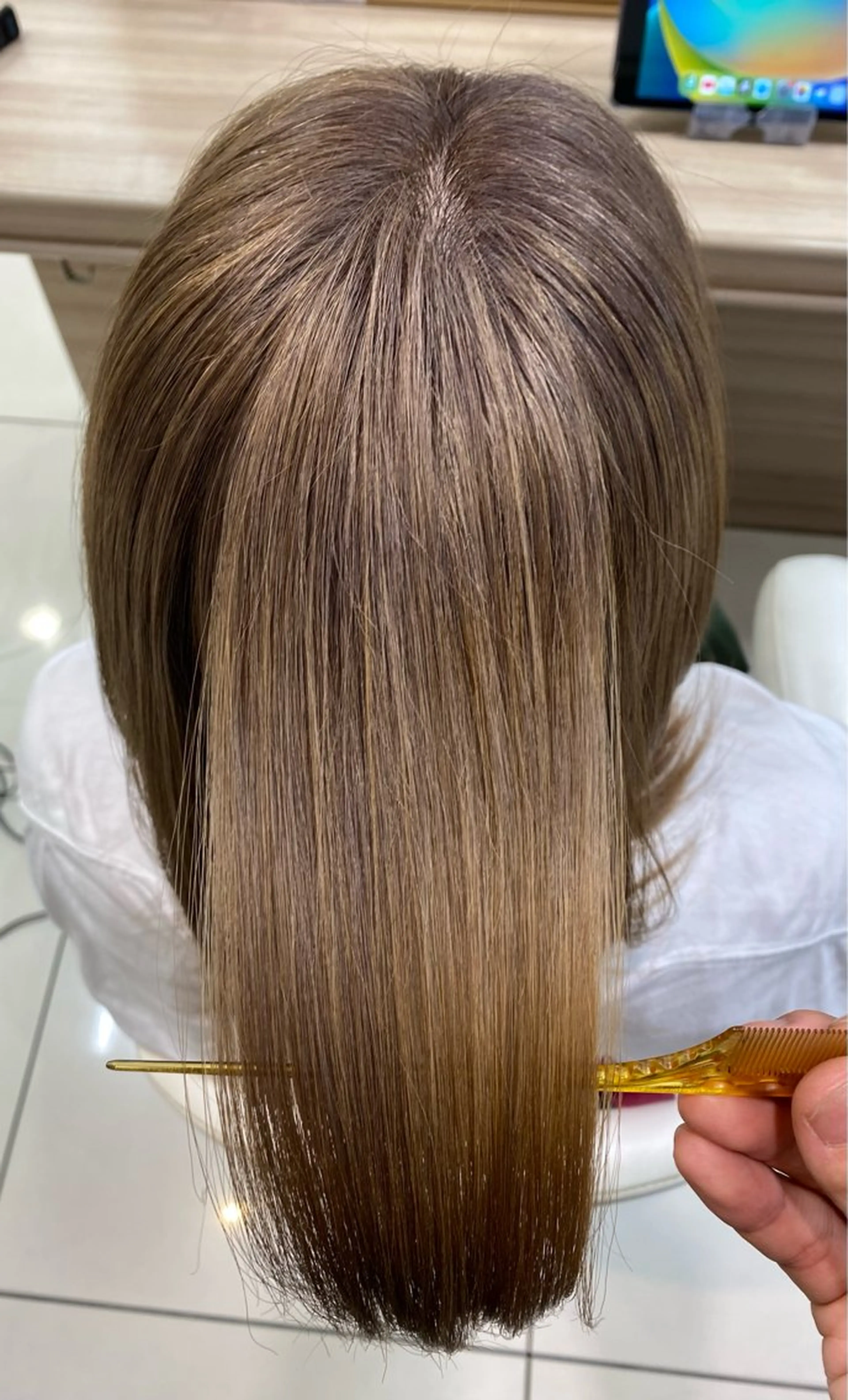 セミロング カラー 青柳辰哉/メンズ 特化/モデル募集中のヘアスタイル