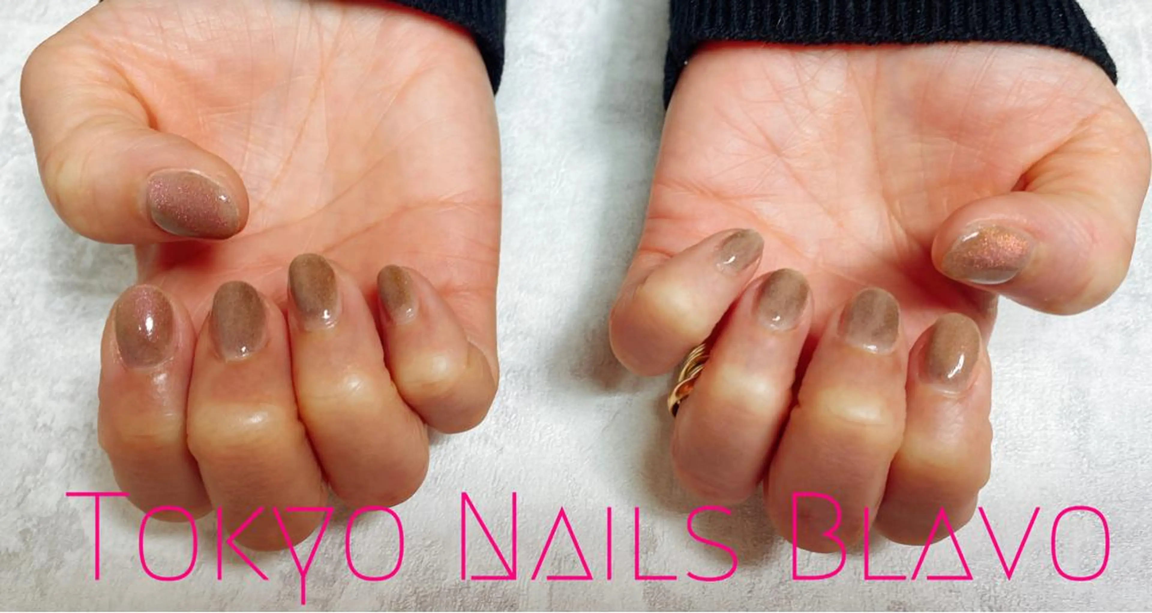 ネイル ワンカラーネイル T.N.B 山本陽子のネイルデザイン