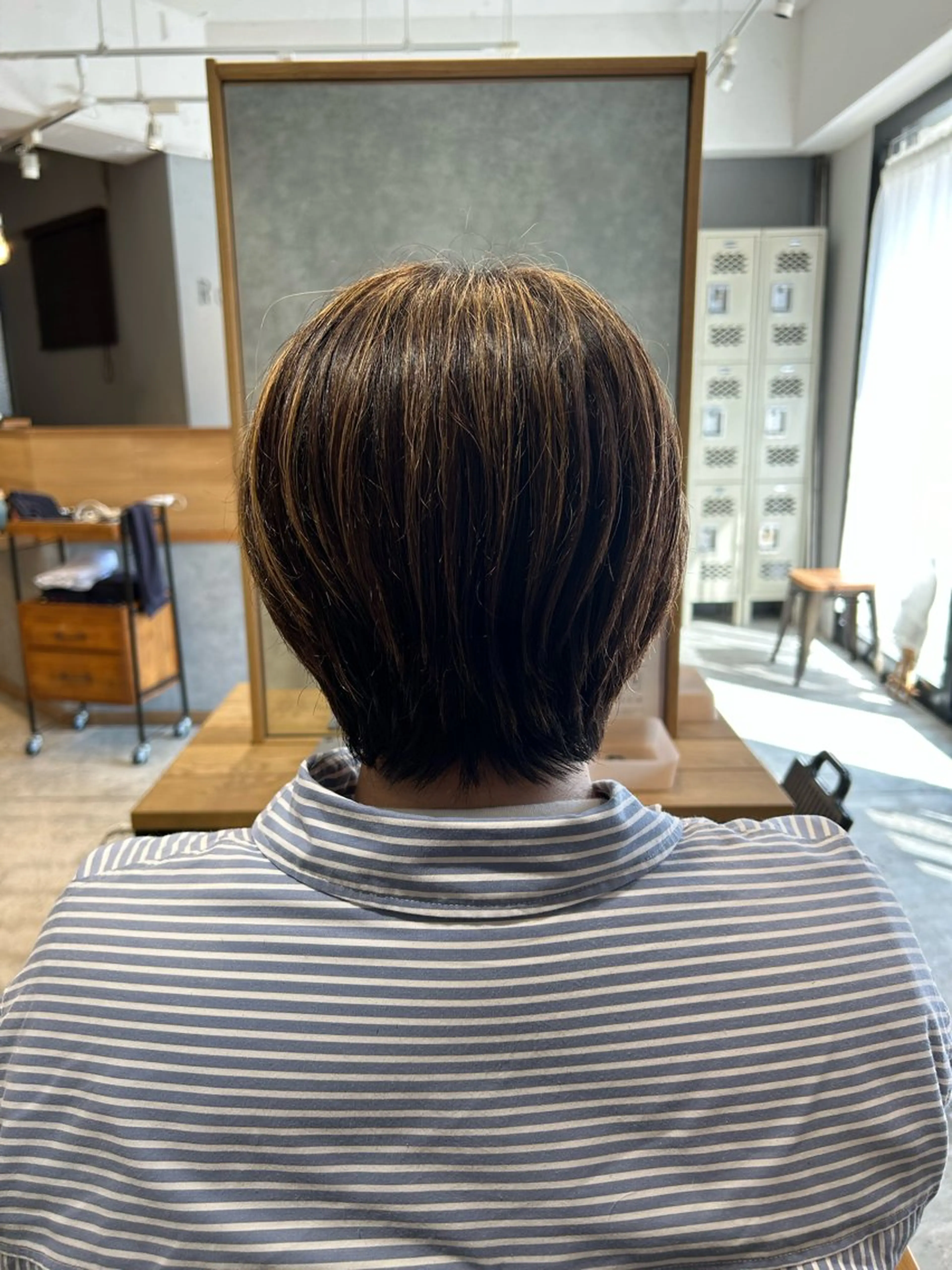 ショート ショートヘア まるやま ゆいかのヘアスタイル