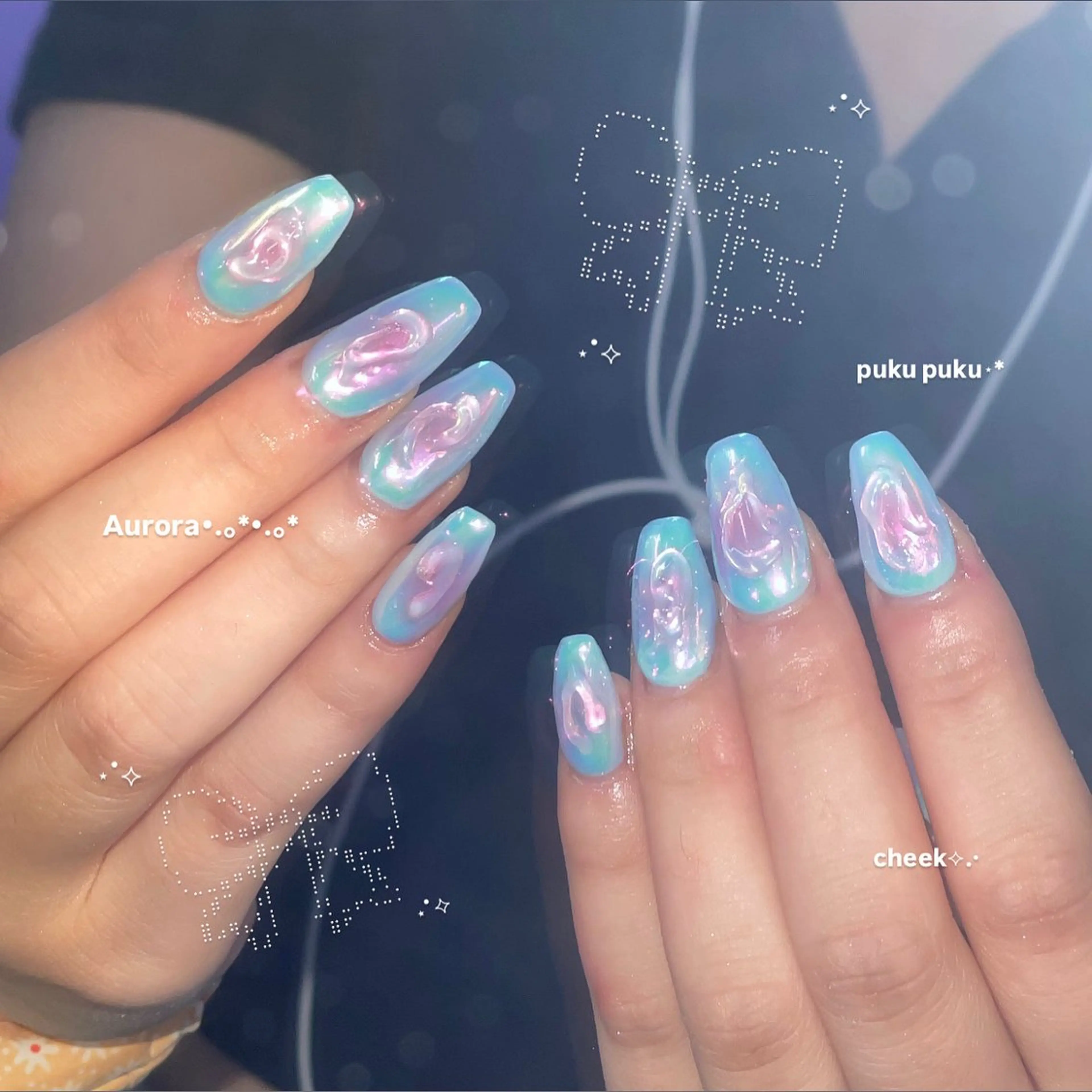 ネイル 夏ネイル SEIRA⋆✦ Paletteのネイルデザイン