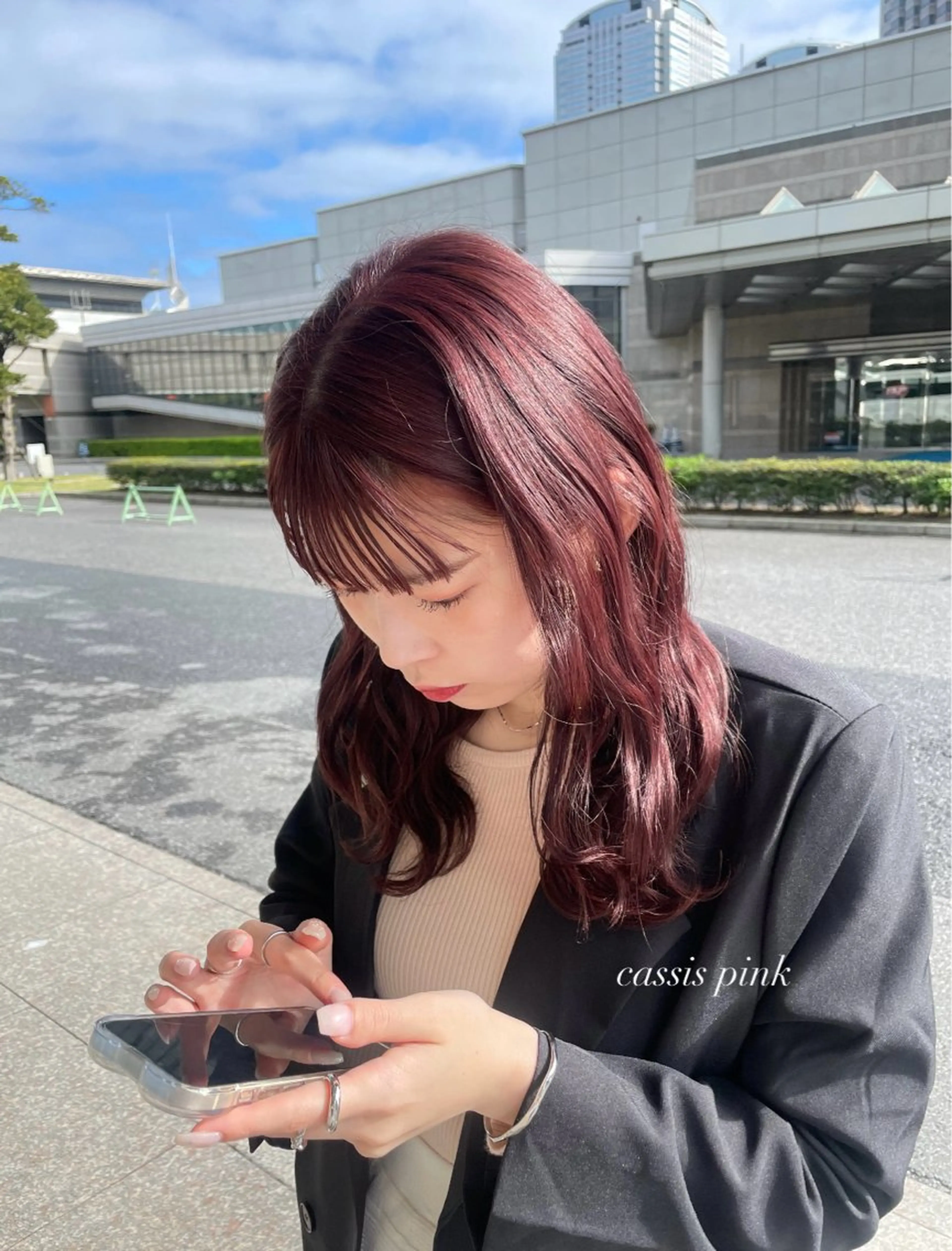 ｗ color ➕ treatment ♡の写真