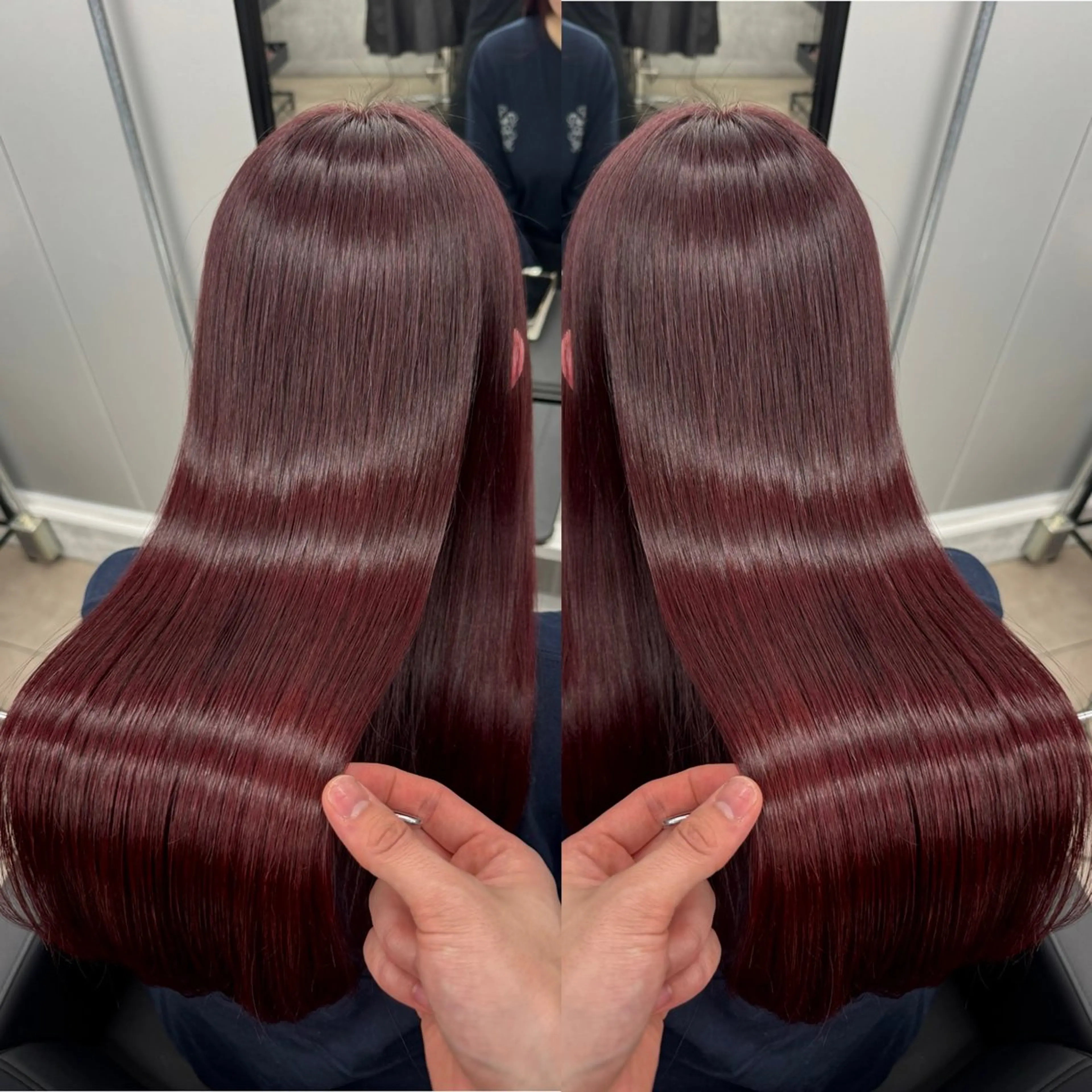 ロング 髪質改善 縮毛矯正 カット ヘアカラー トリートメント ヘッドスパ 🌈代表 🌈macotoのヘアスタイル