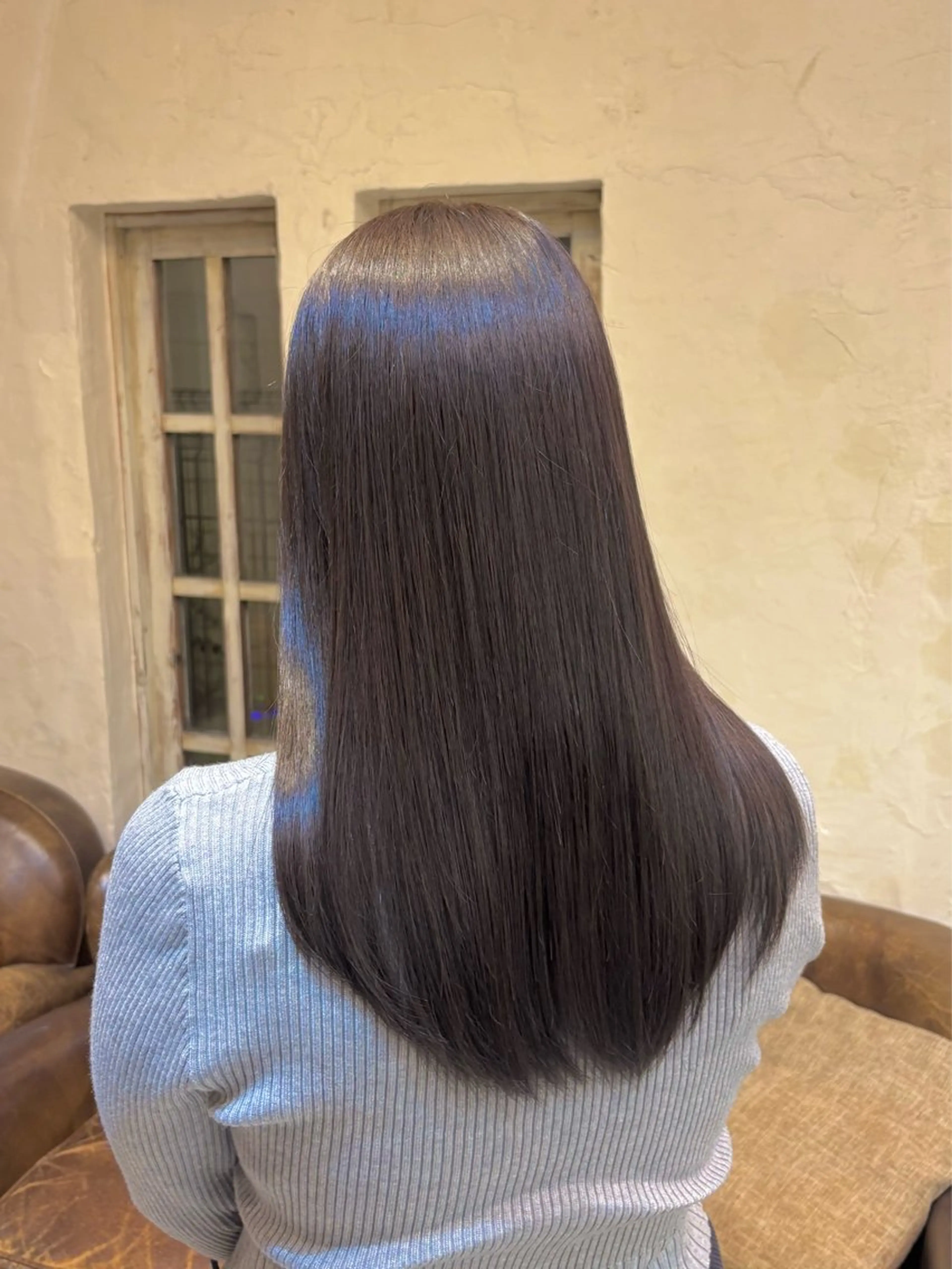 カラー ブラウンカラー 透明感カラー cocoa🎀 透明感カラー/パーマのヘアスタイル