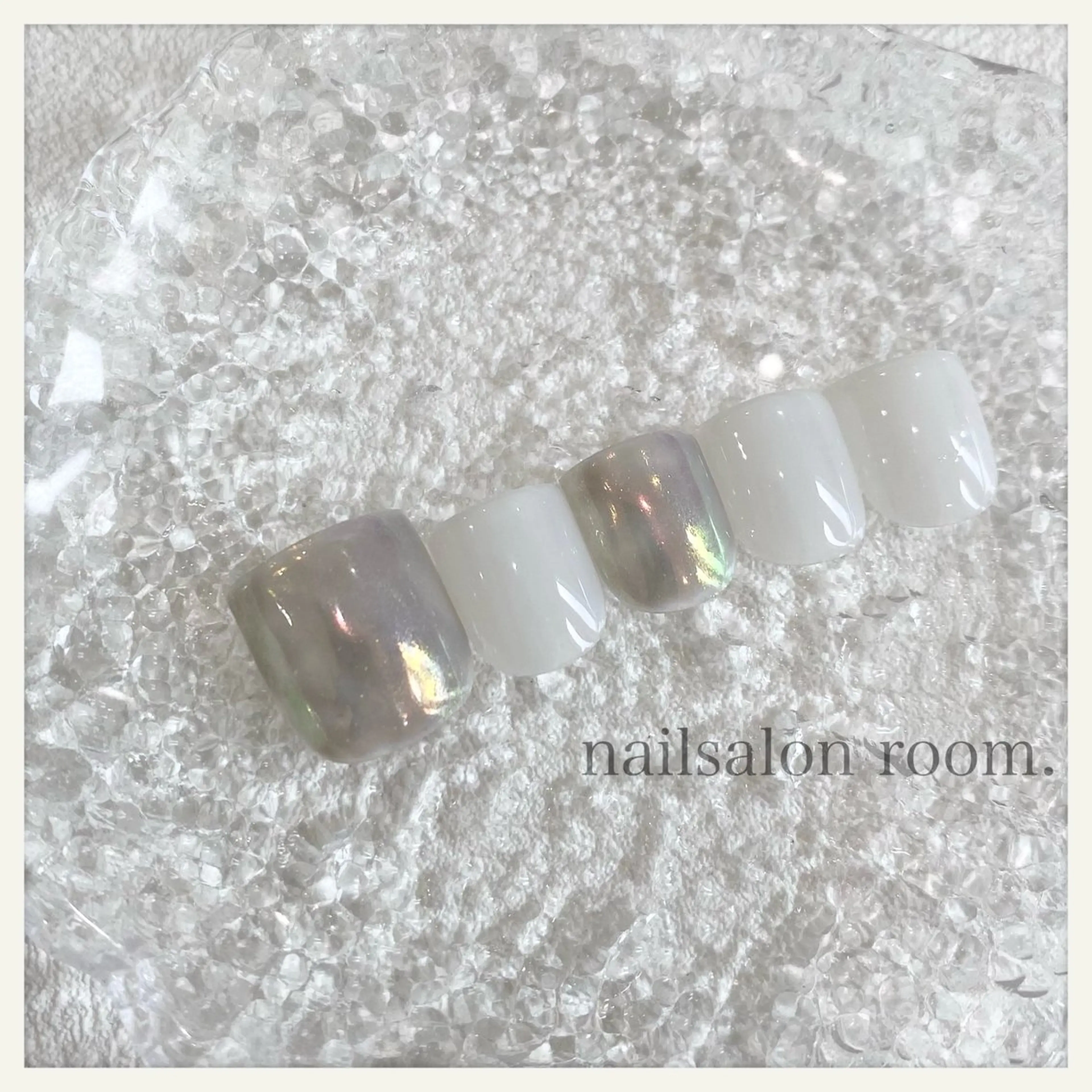 ネイル フットネイル nailsalon room.のネイルデザイン