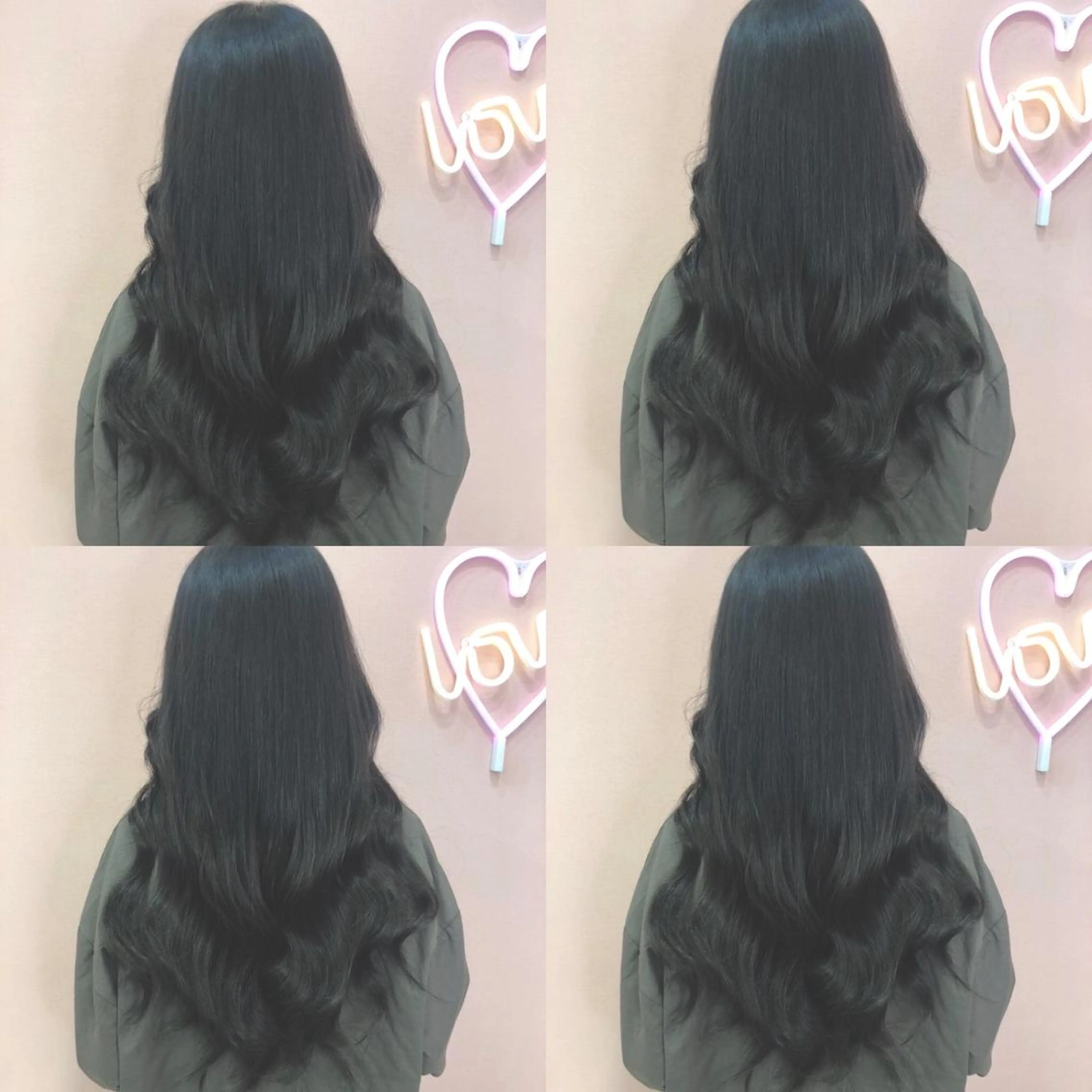 ロング カラー 黒髪 ナチュラルブラック 🌷MAYU 🌷のヘアスタイル