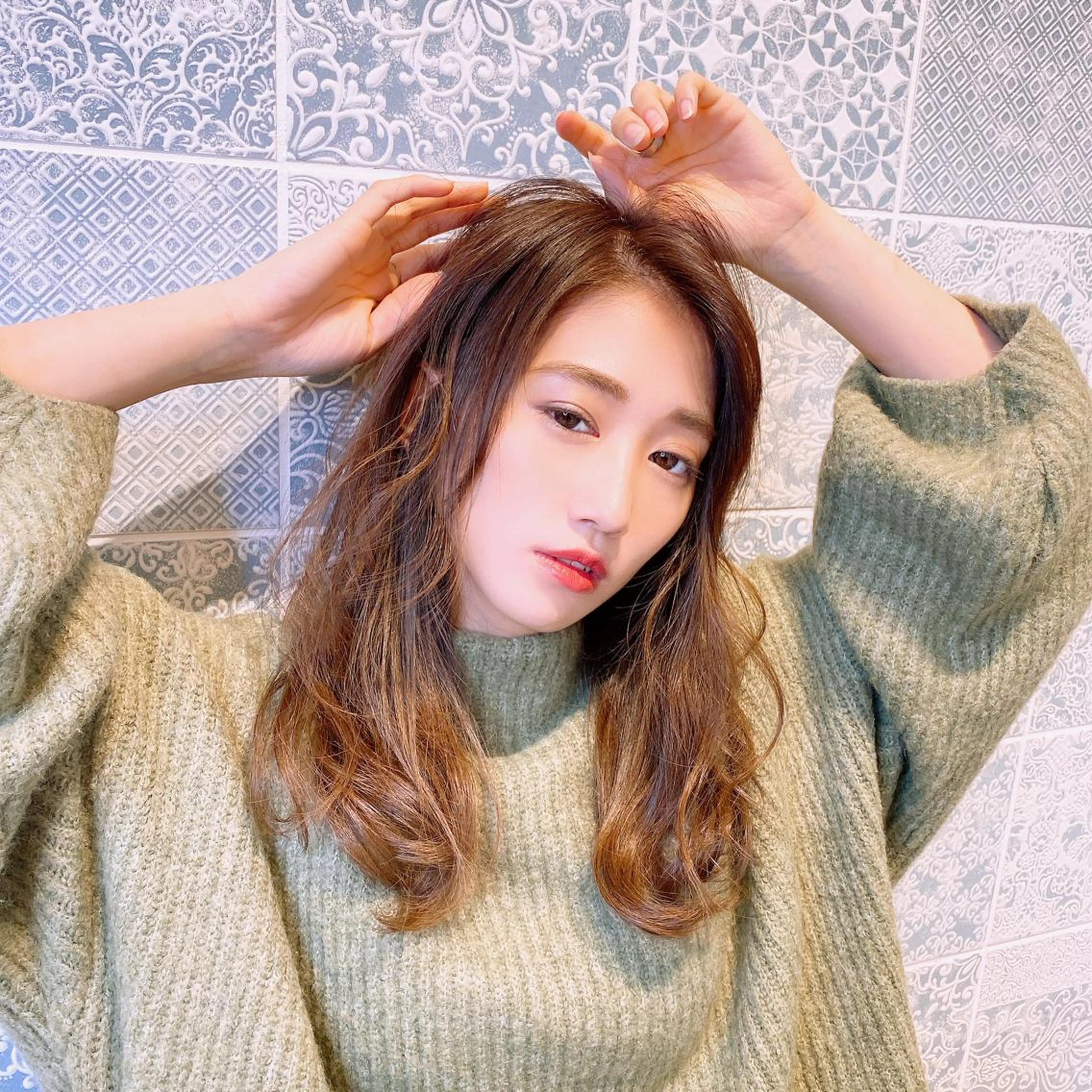 セミロング カット ヘアカラー トリートメント lond strada所属・🌟モテ髪ショート 🌟店長　津賀涼のヘアスタイル