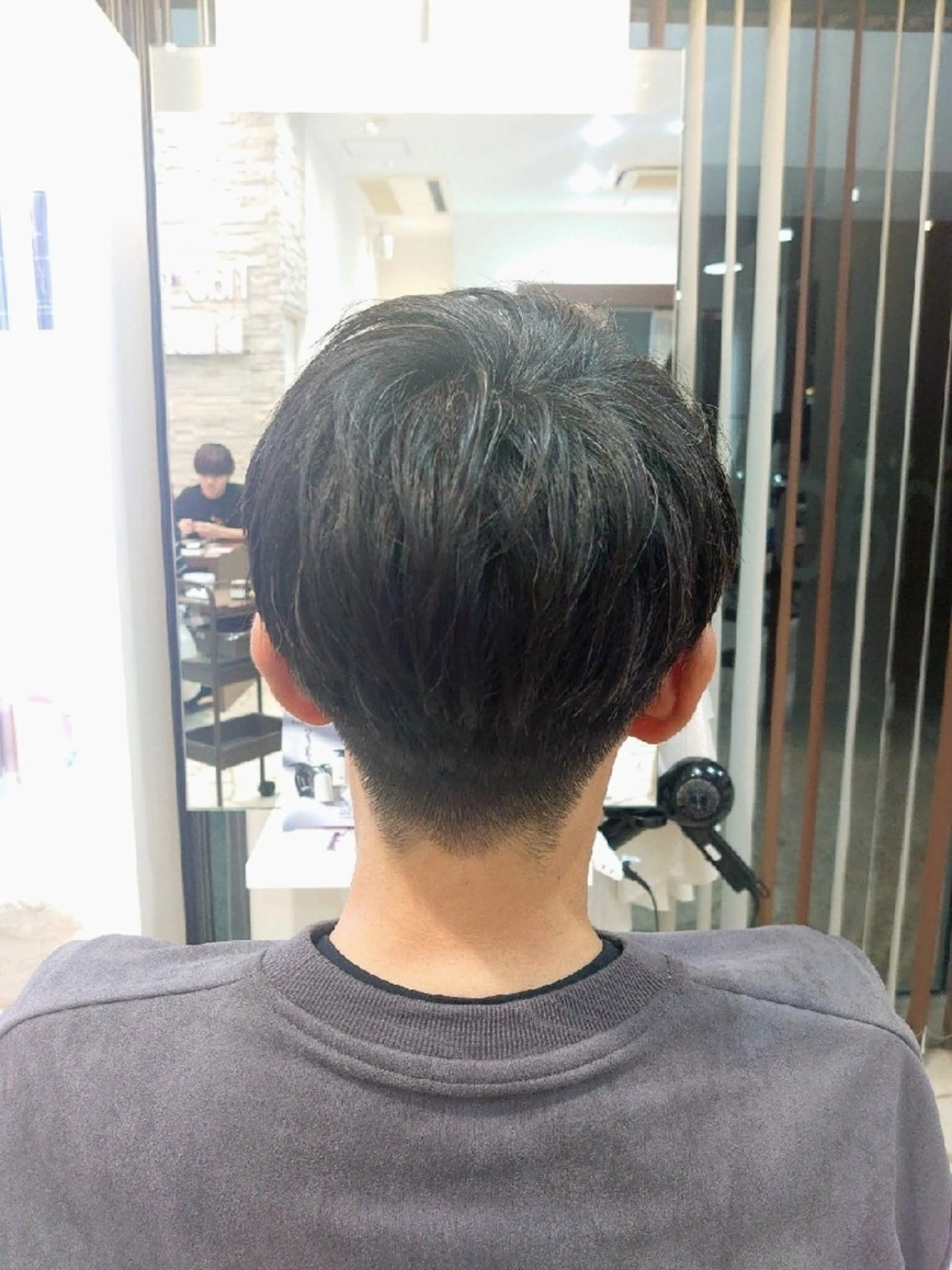 メンズ ショート 丁寧なカットが評判！ 生駒富雄☆丸上のヘアスタイル