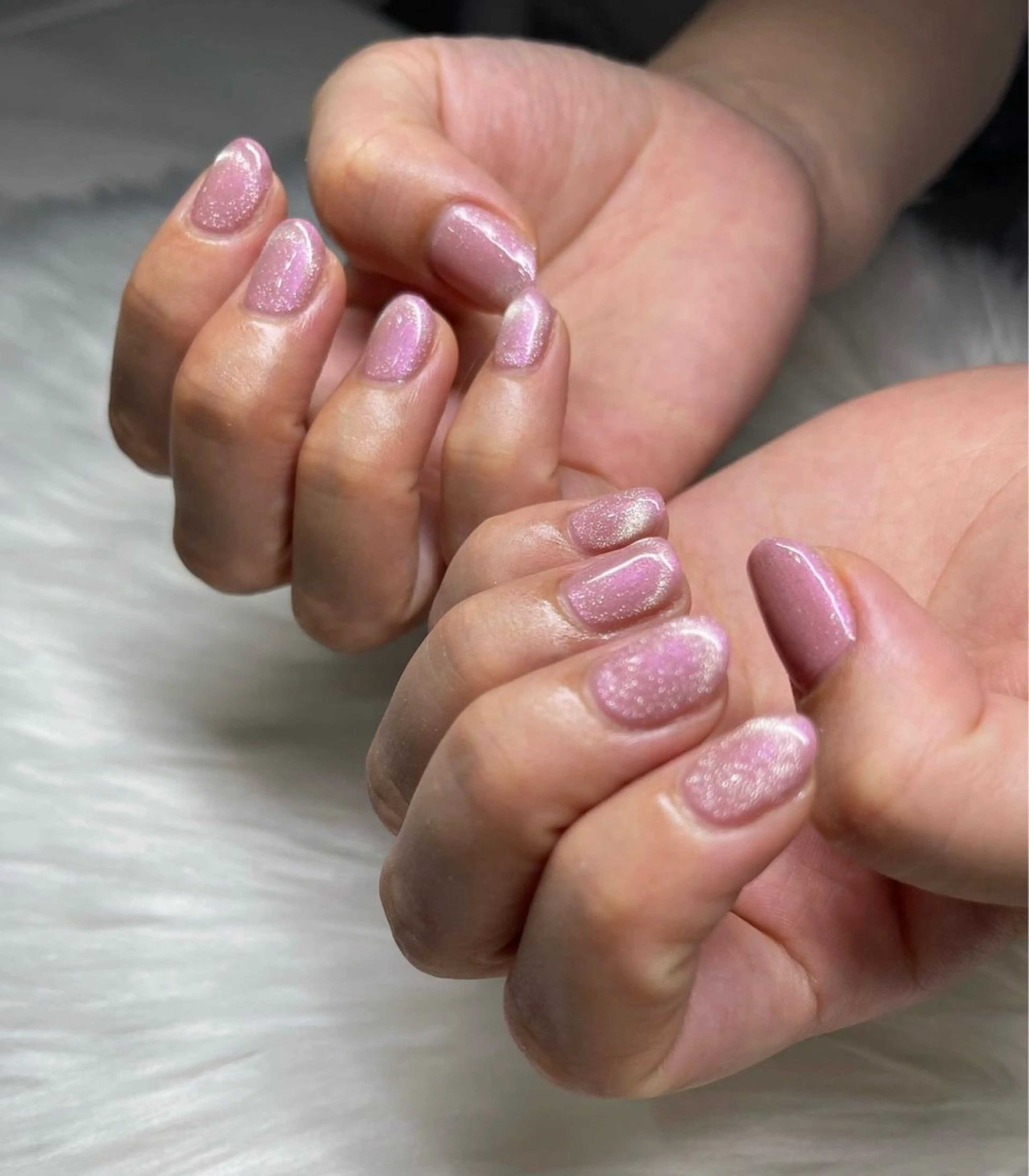 ネイル マグネットネイル マグネットワンカラー ワンカラーネイル ハンドネイル フットネイル ハンドケア NAILSALON CHANCE所属・CHANCE 【チャンス】のネイルデザイン