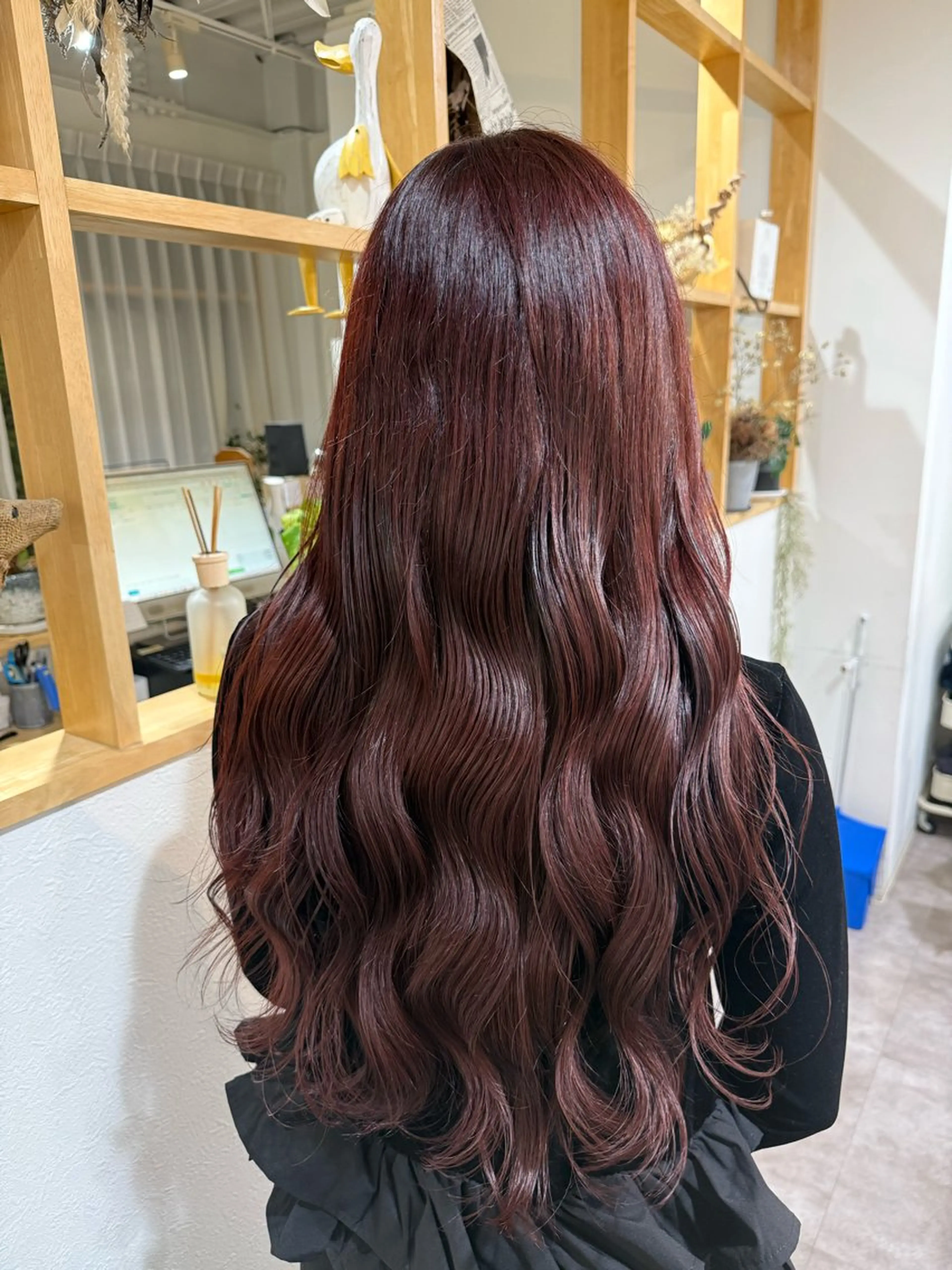 ロング カラー merc.🦋菱谷 はなのヘアスタイル