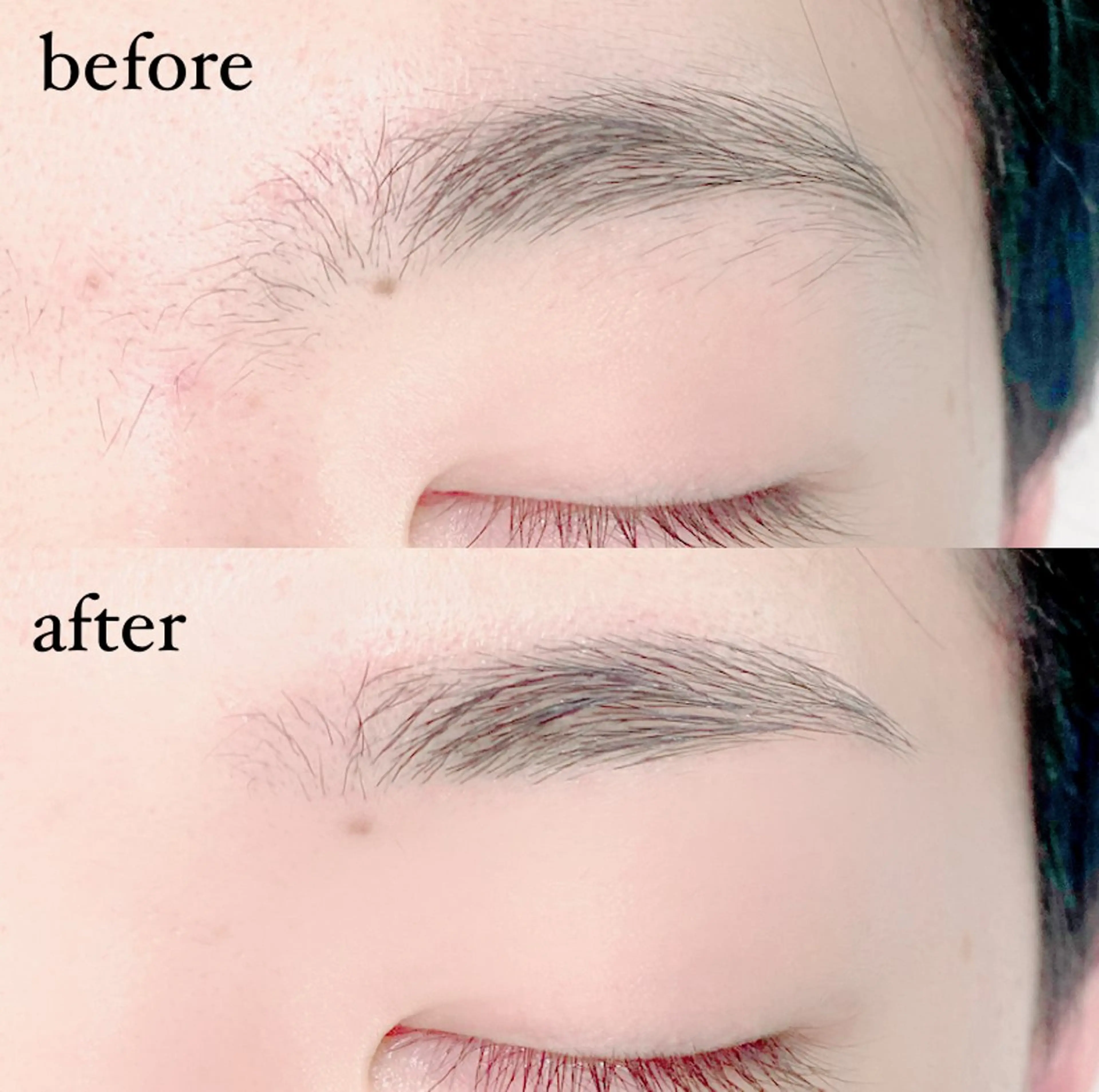 アイブロウ メンズアイブロウ 眉毛ワックス脱毛 cheri 外島のマツエク・マツパデザイン