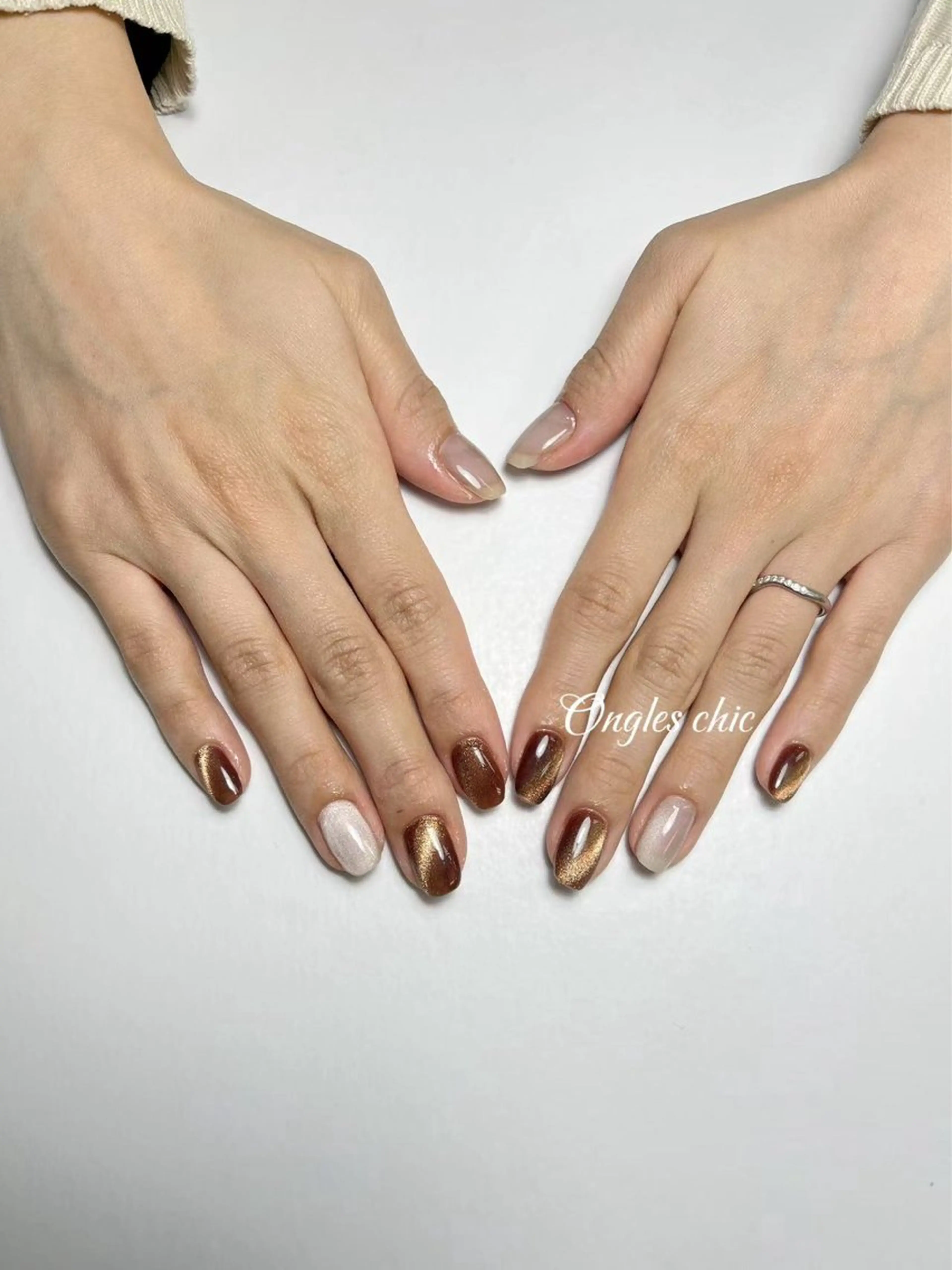 ネイル ハンドネイル ハンドケア ongles chicのネイルデザイン