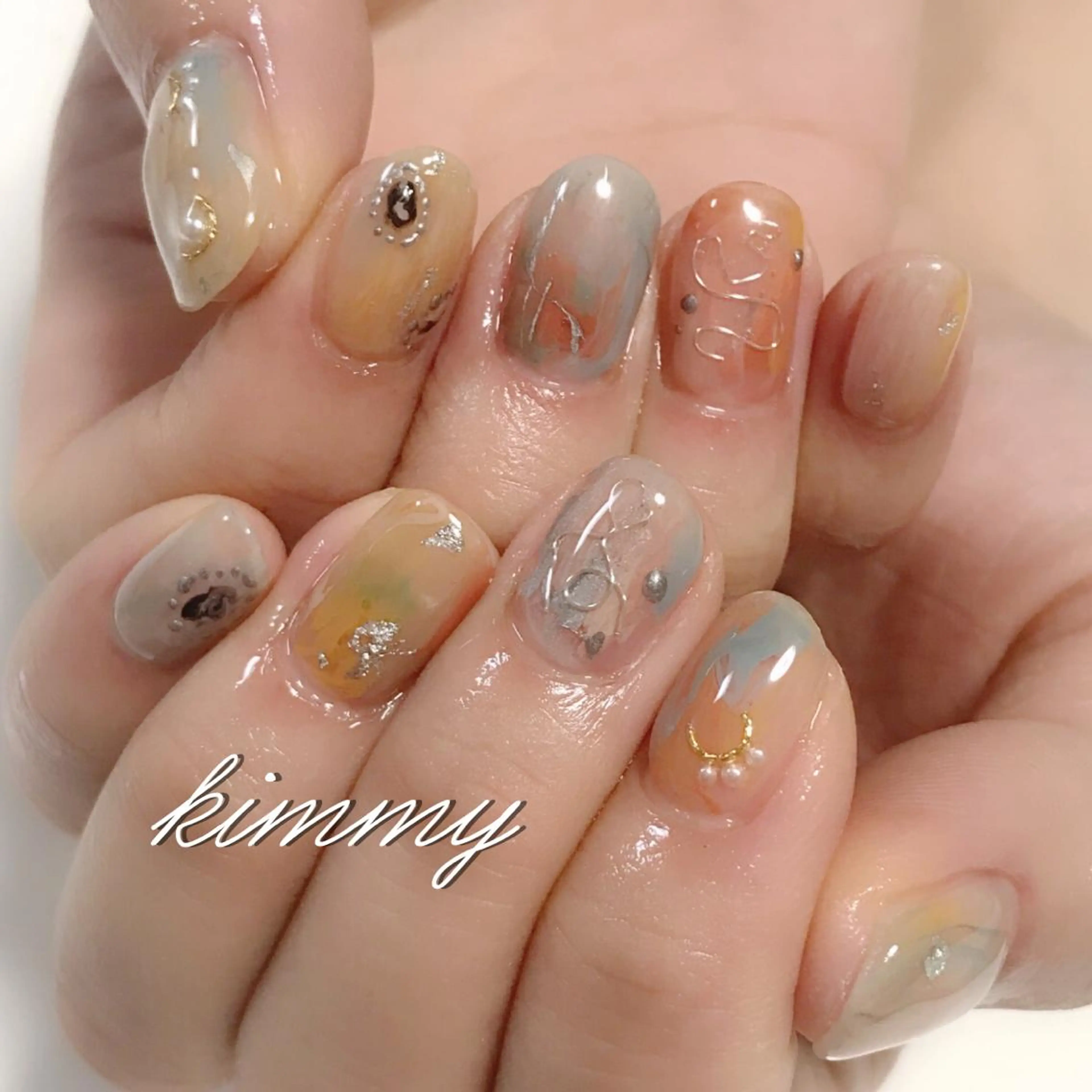 ネイル ハンドネイル kimmy nailsのネイルデザイン