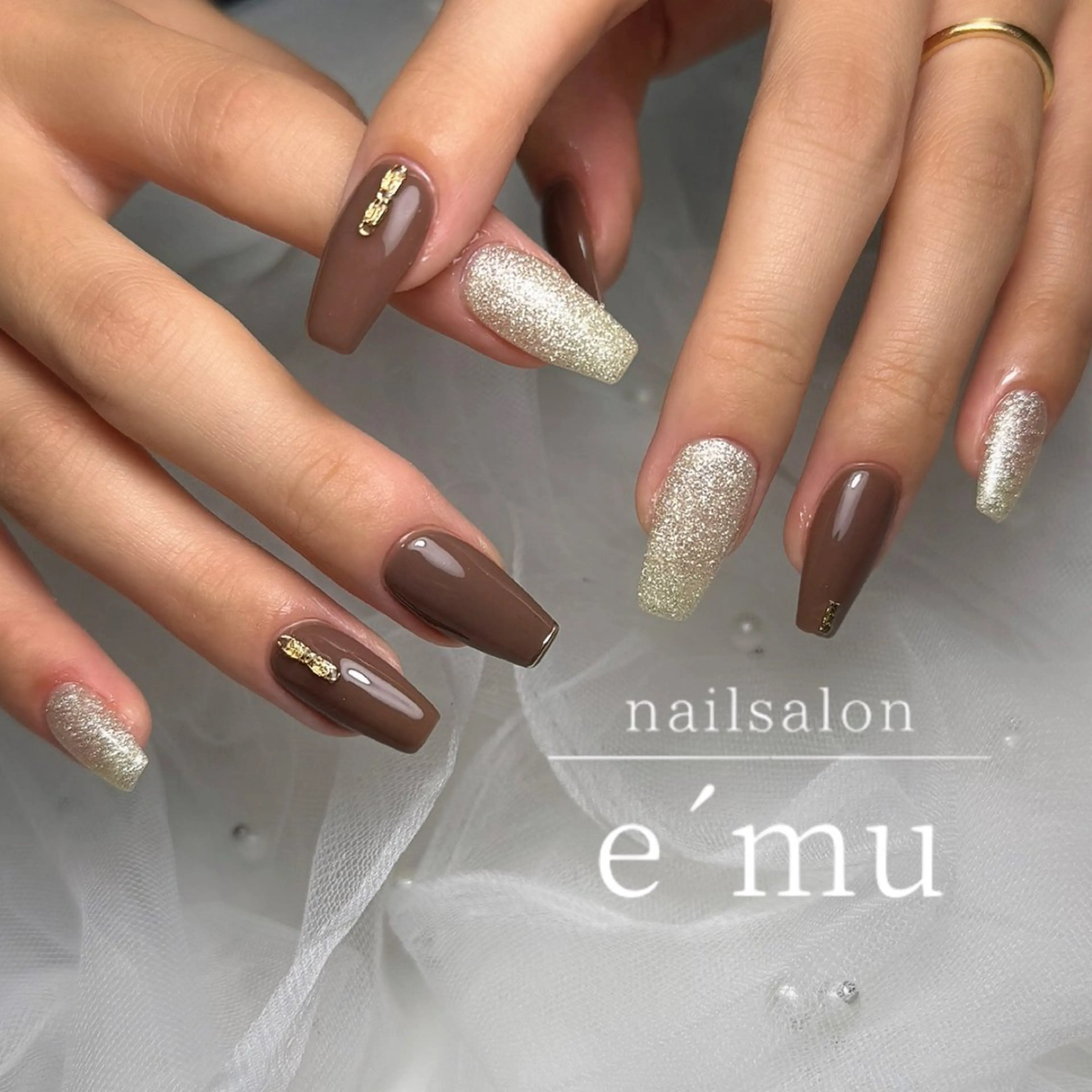 ネイル ハンドネイル nailsalon e´muのネイルデザイン