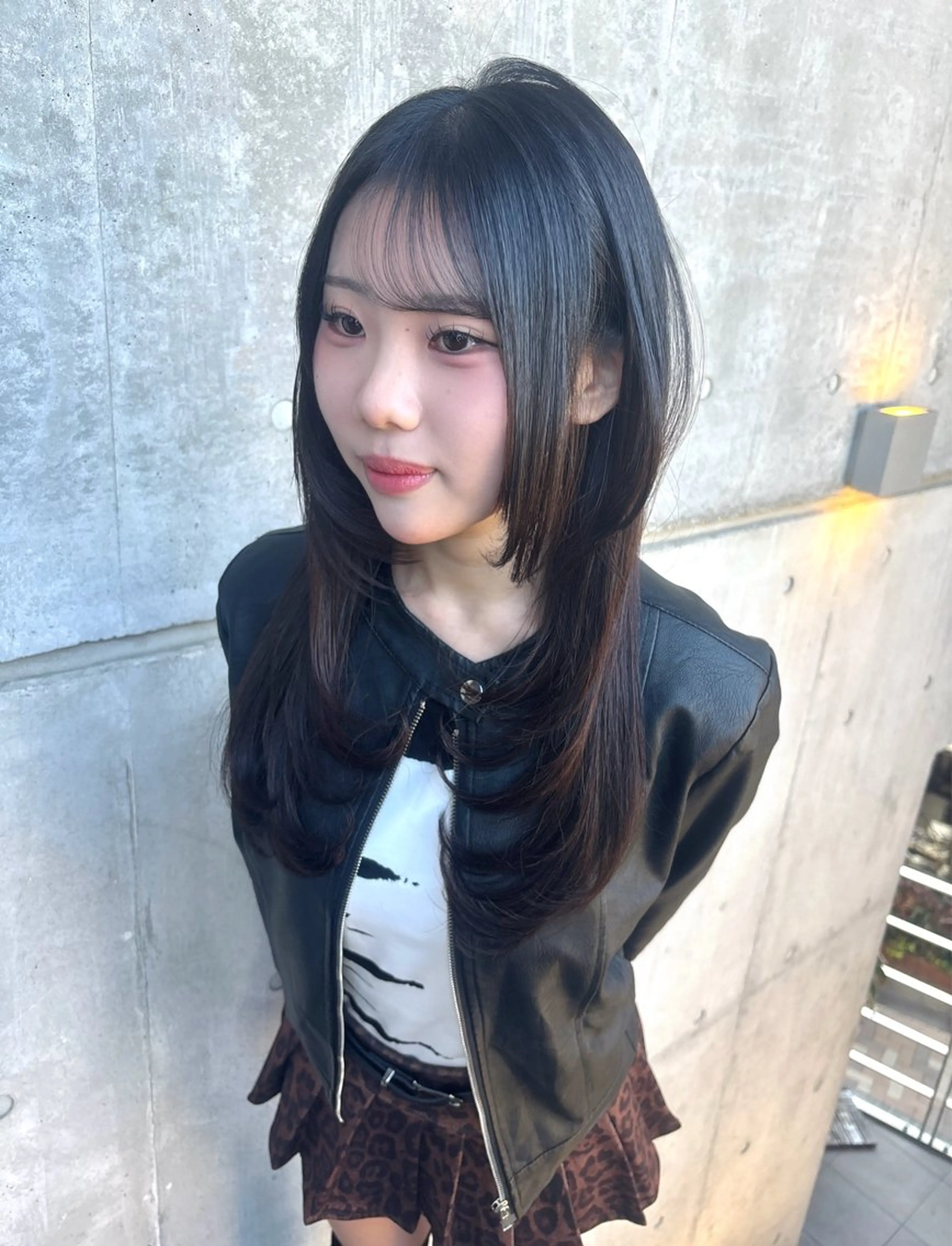 ロング カット ☪︎レイヤー/ウルフ /ハッシュ☪︎ にこのヘアスタイル
